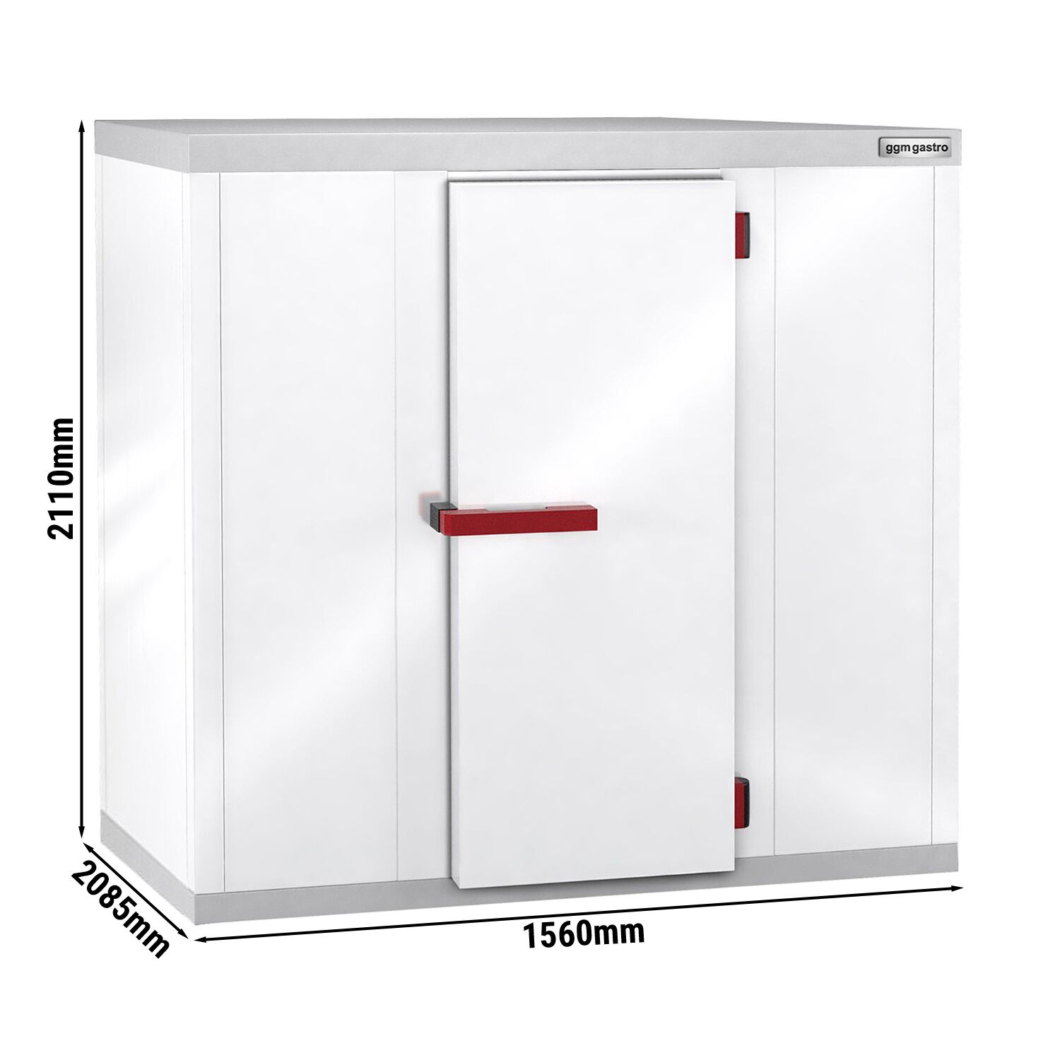 Chambre froide - 1560 x 2080 mm - 5,26 m³