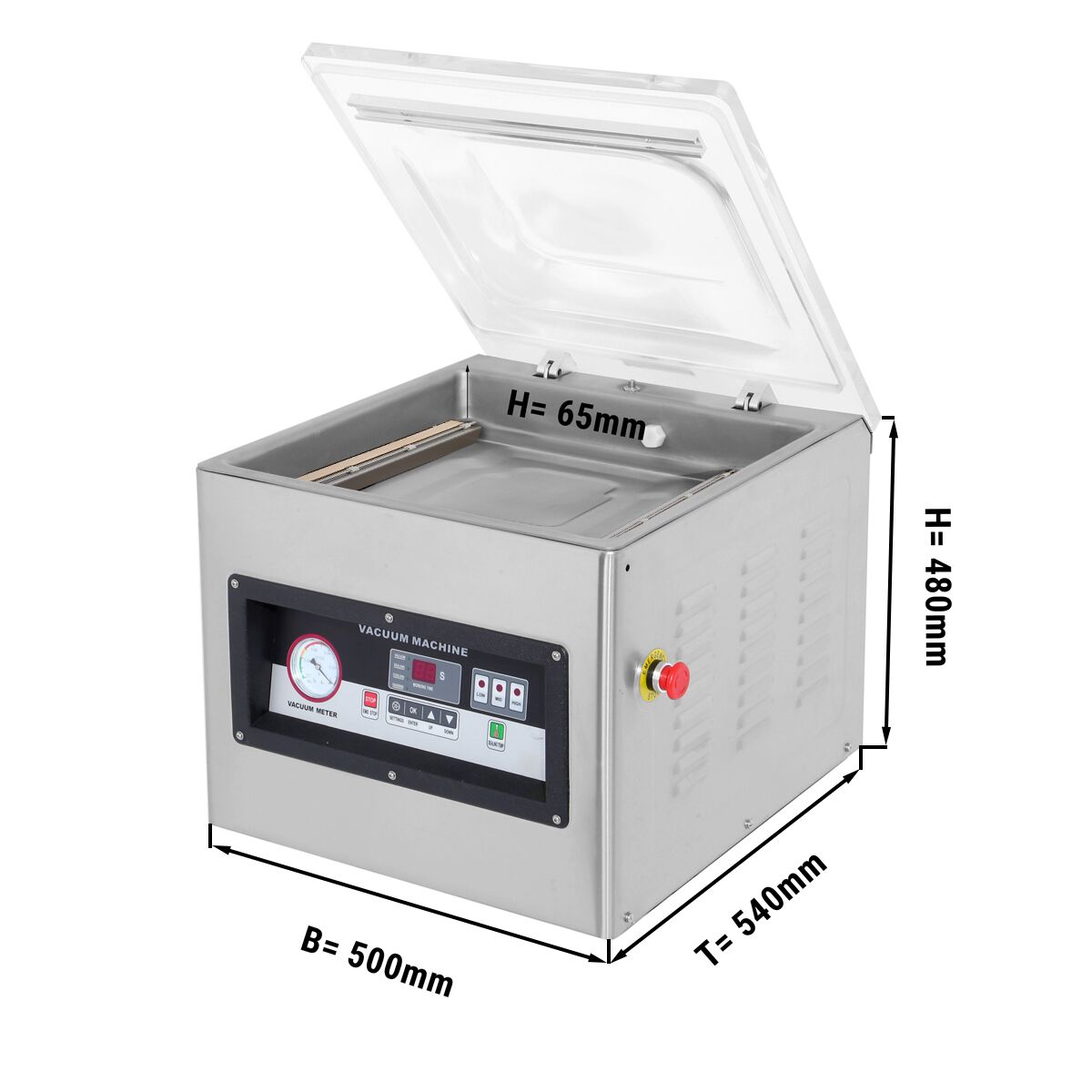 Kammer-Vakuumiergerät - 20m³/h - 900 Watt