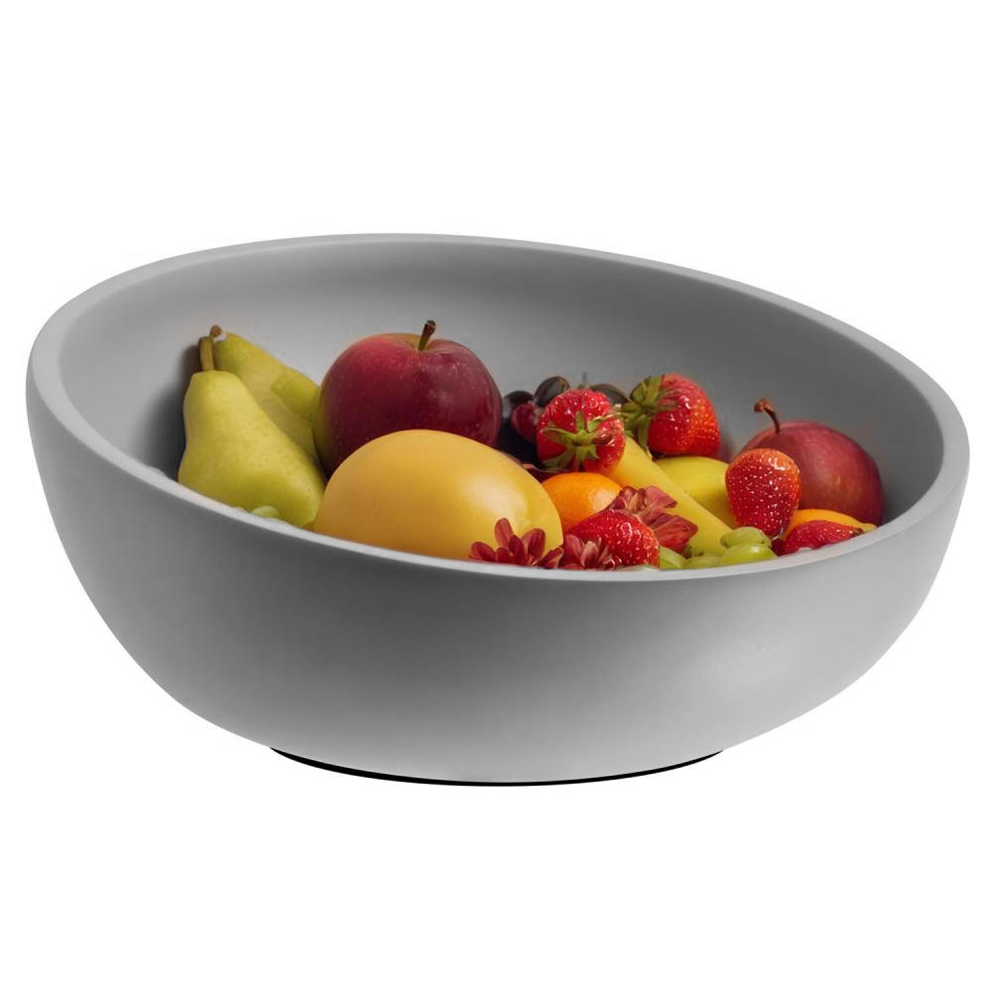 (6 pcs) Coupe - ELEMENT - Béton - 2,5L - carré - 295x295mm - Profondeur : 145mm - Gris