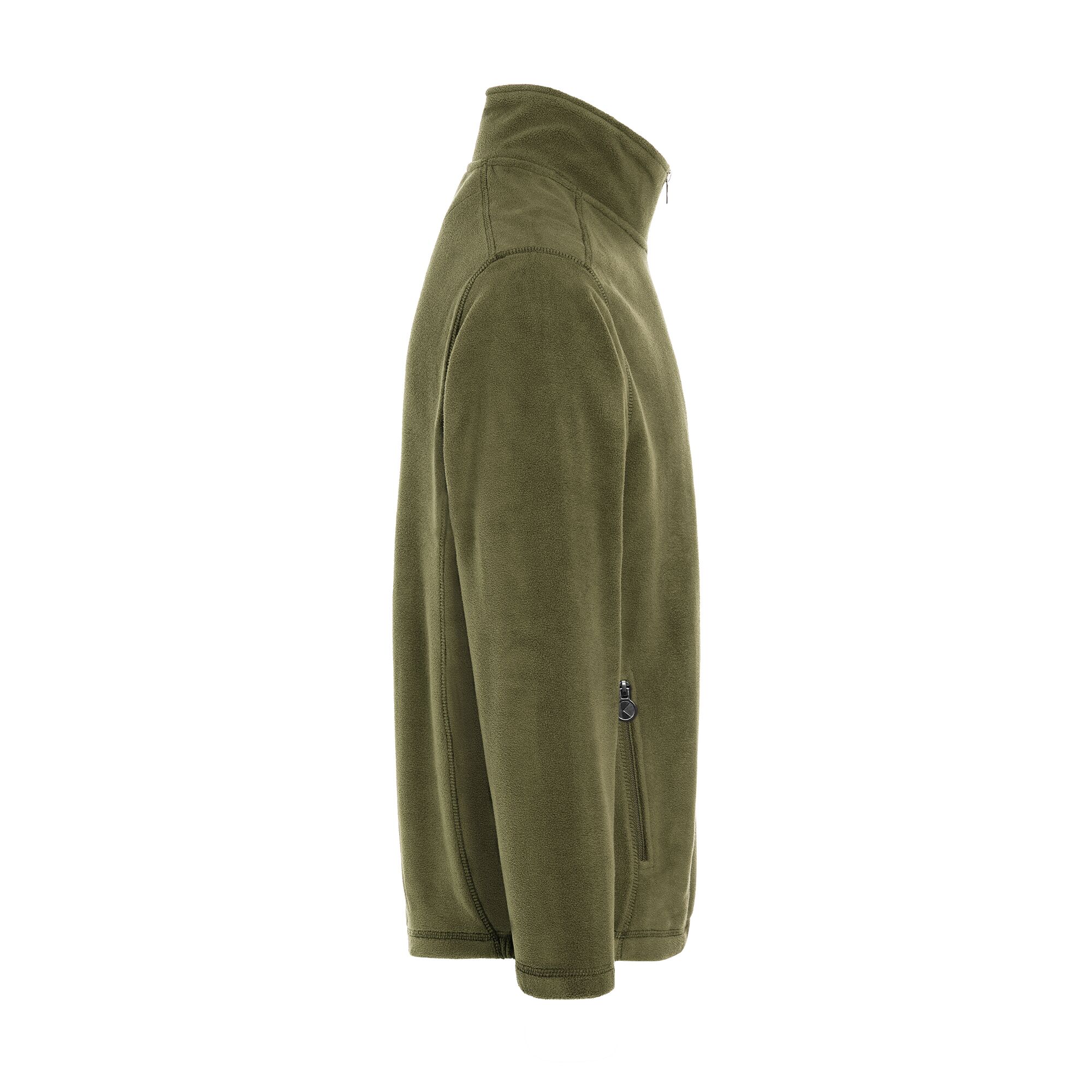 KARLOWSKY | Workwear Men's Fleece Jacket ECO – Moss Green – Size M