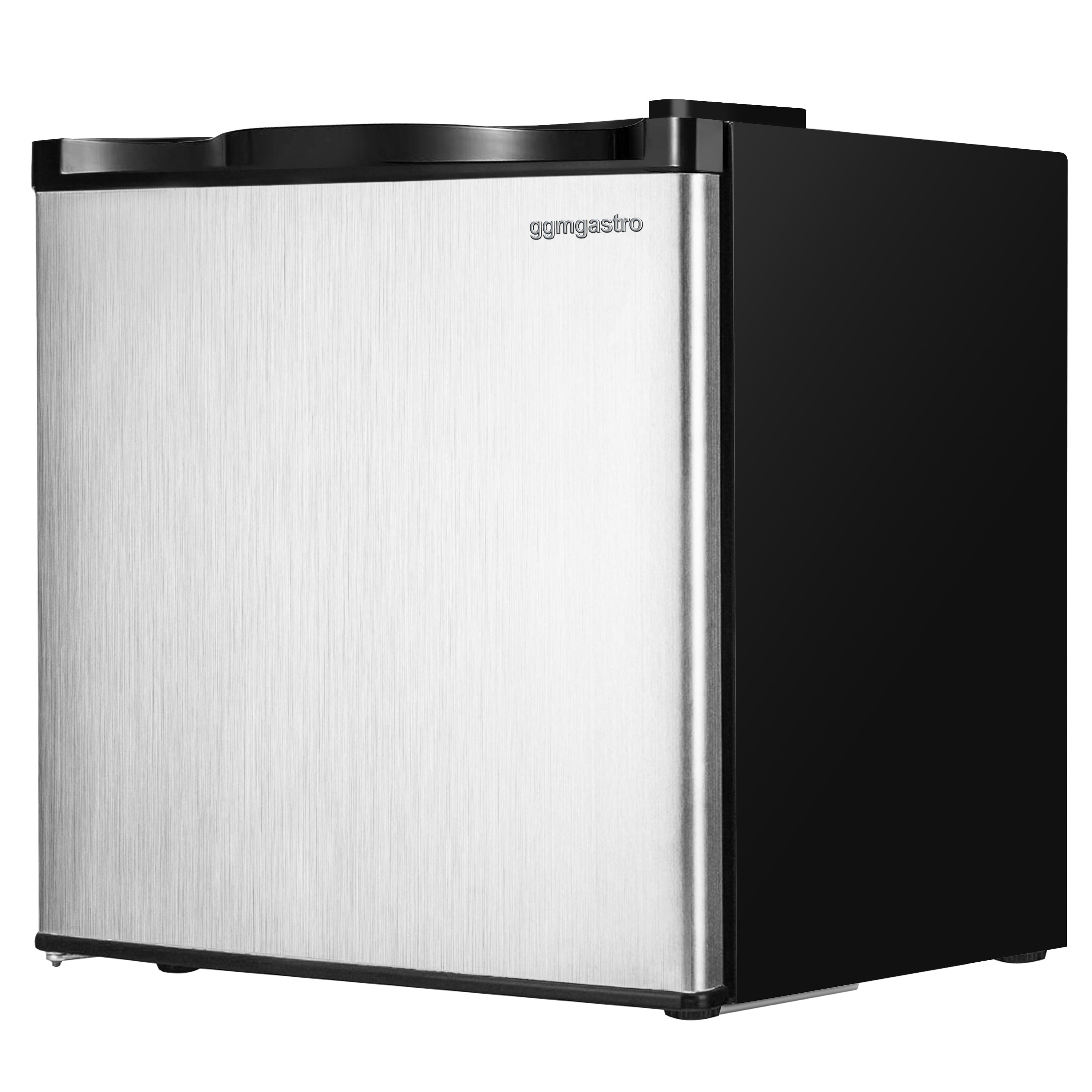 Mini congélateur ECO - 32 Litres - avec 1 porte - Noir - Porte en inox