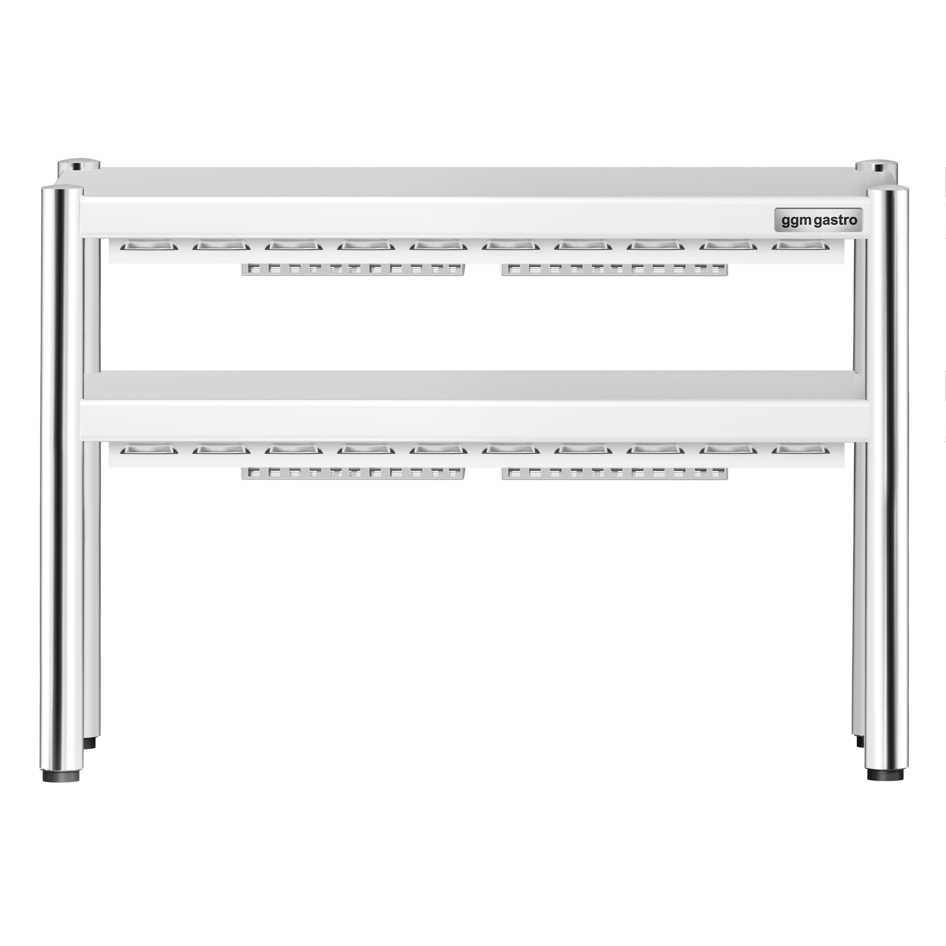 Pont chauffant PREMIUM - infrarouge à résistance(s) céramique(s) - 1000x370mm - 2x 700W - 2 étages chauffants - réglable en hauteur