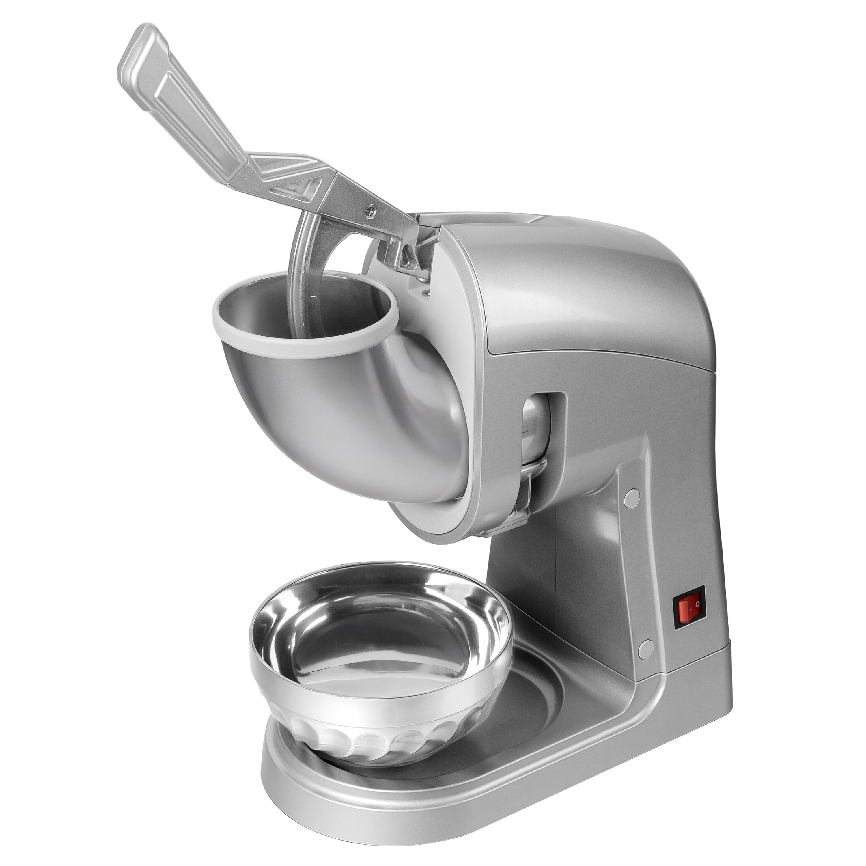 Broyeur à glace - 5,0kg/min - 350W - Acier inoxydable - trémie 1,0kg