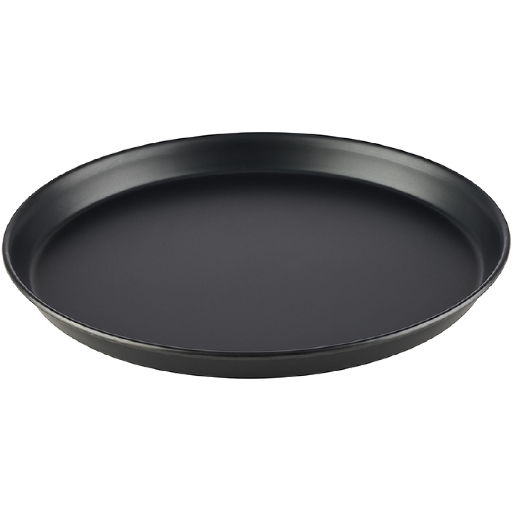 (6 pièces) Plaque à pizza - tôle bleue - Ø 260 mm - hauteur : 25 mm