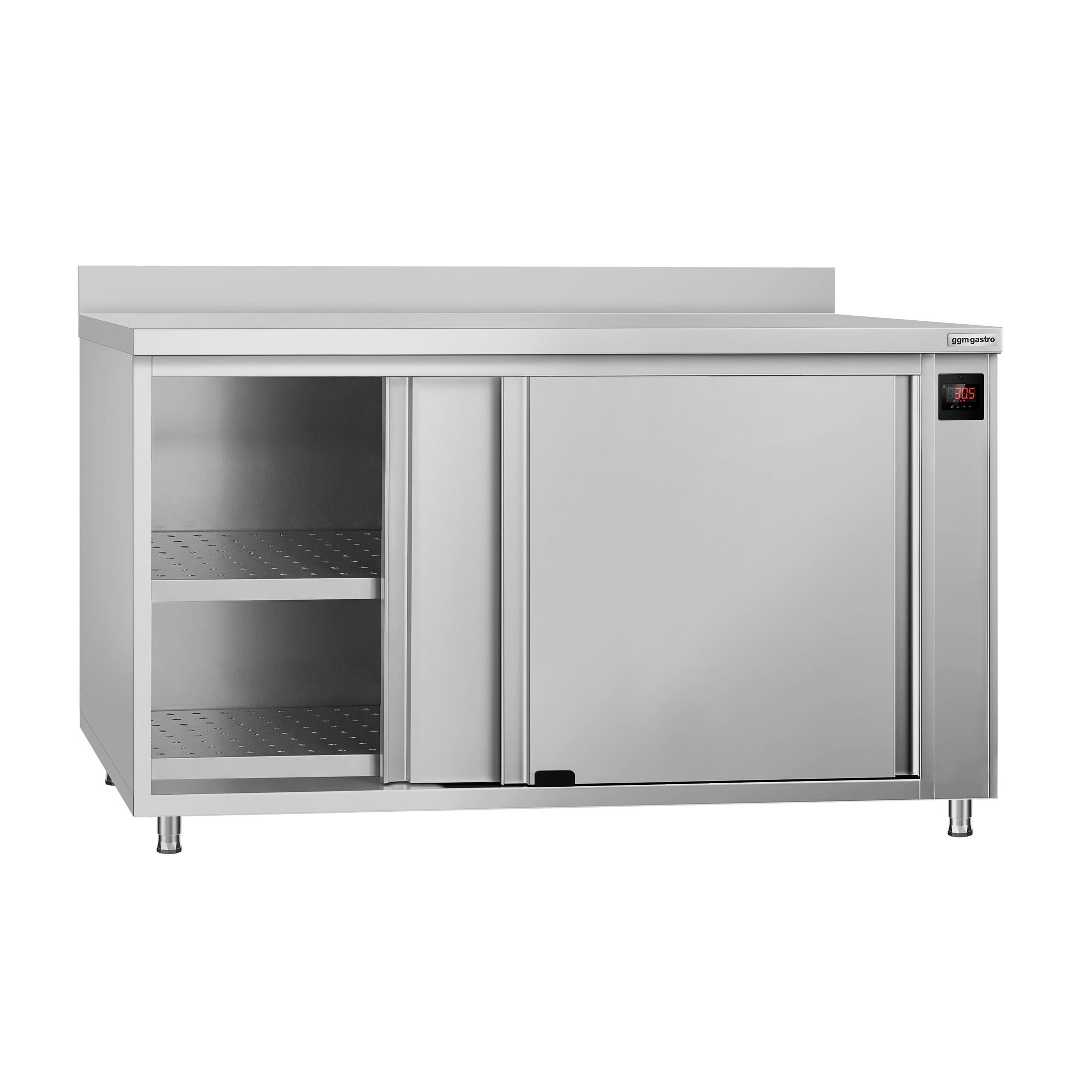 Armoire chauffante professionnelle - 2kW - 1 étagères - 1600x700x970mm