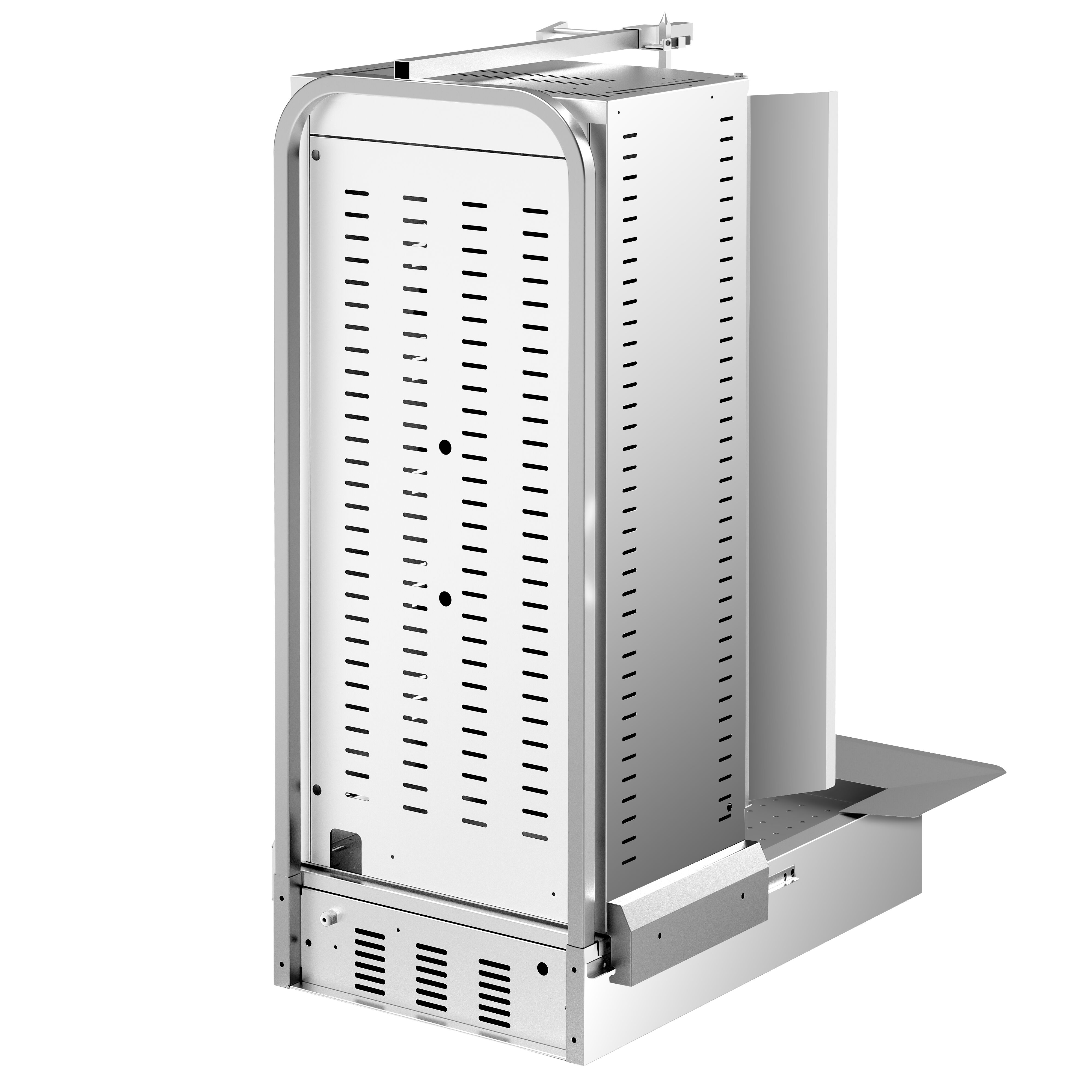Gas Doner Kebab Grill (Shawarma/Gyros) - 4 Burner - 20kW - incl. 2 splash guards