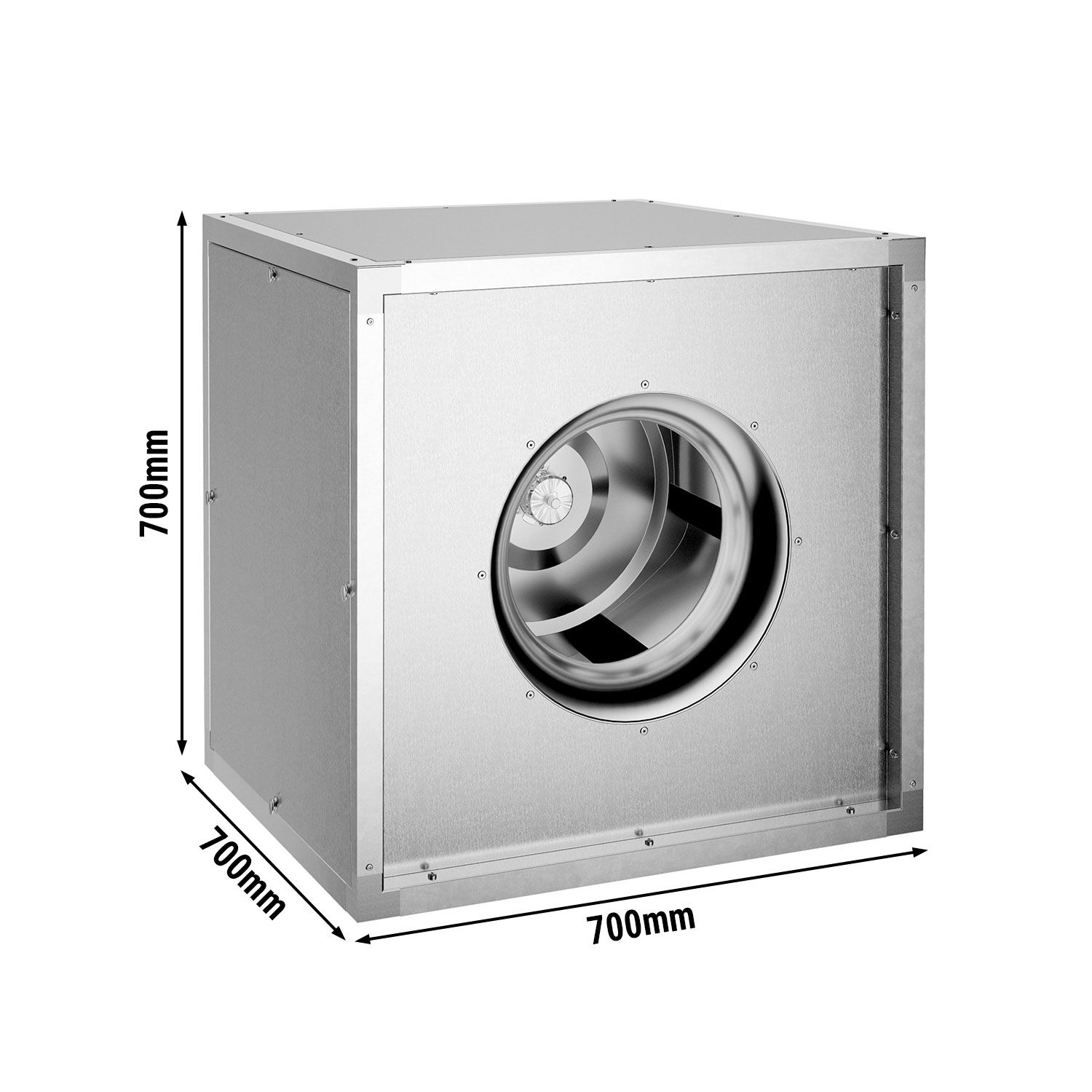 Caisson de ventilation PRO - Ventilateur caisson pour hotte - 6000m³/h - 230V Monophasé