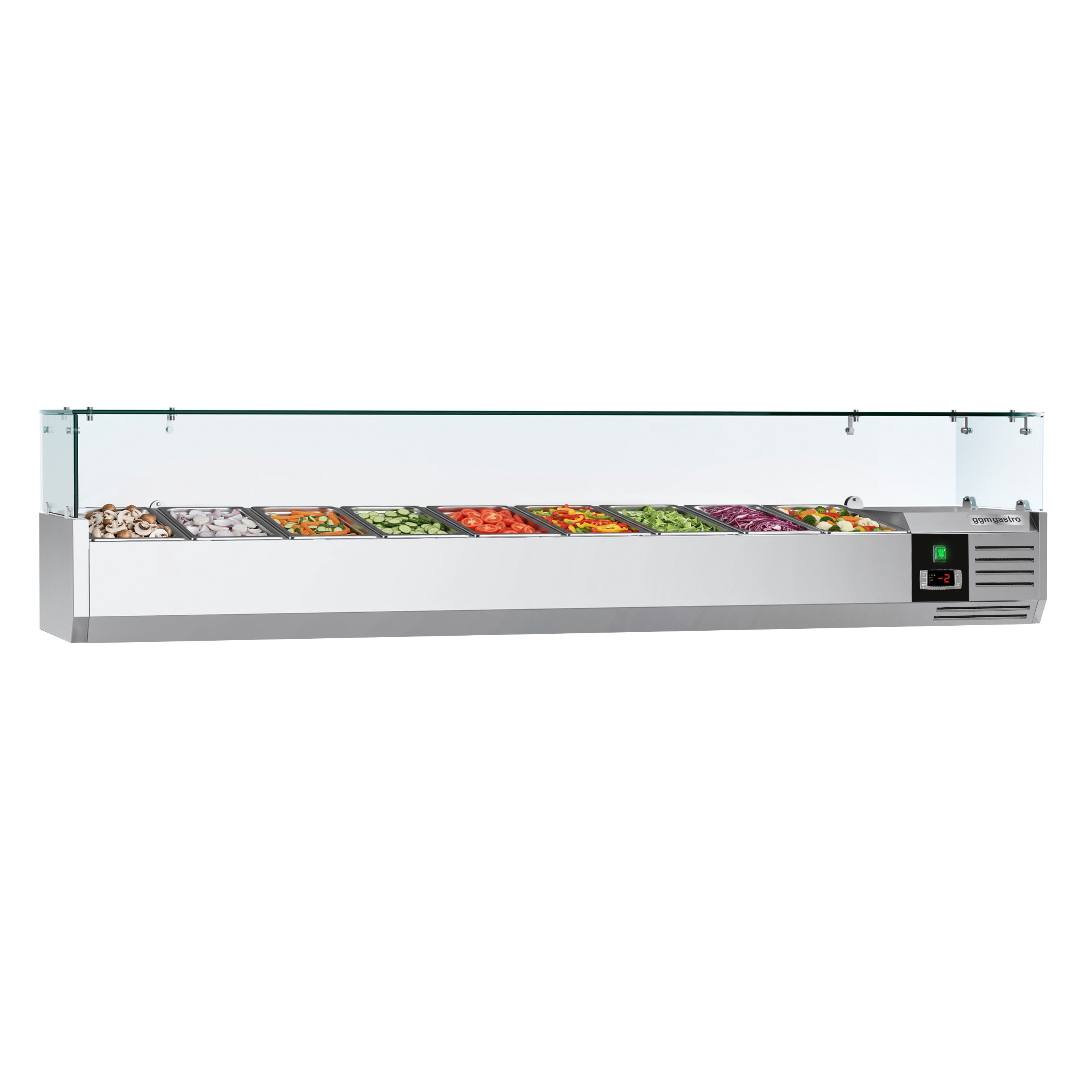 Vitrine Réfrigérée à Ingrédients PREMIUM - 1800x335mm - 8x GN 1/4