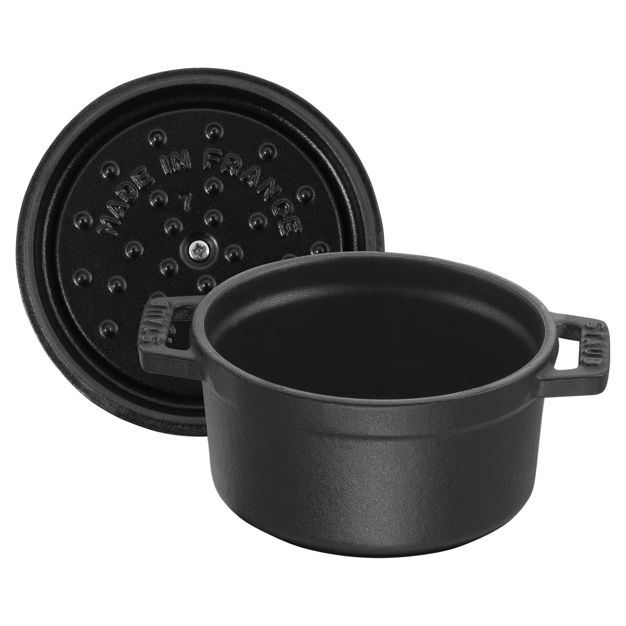STAUB | LA COCOTTE - Cocotte - Ø 120mm - Gjutjärn - Svart