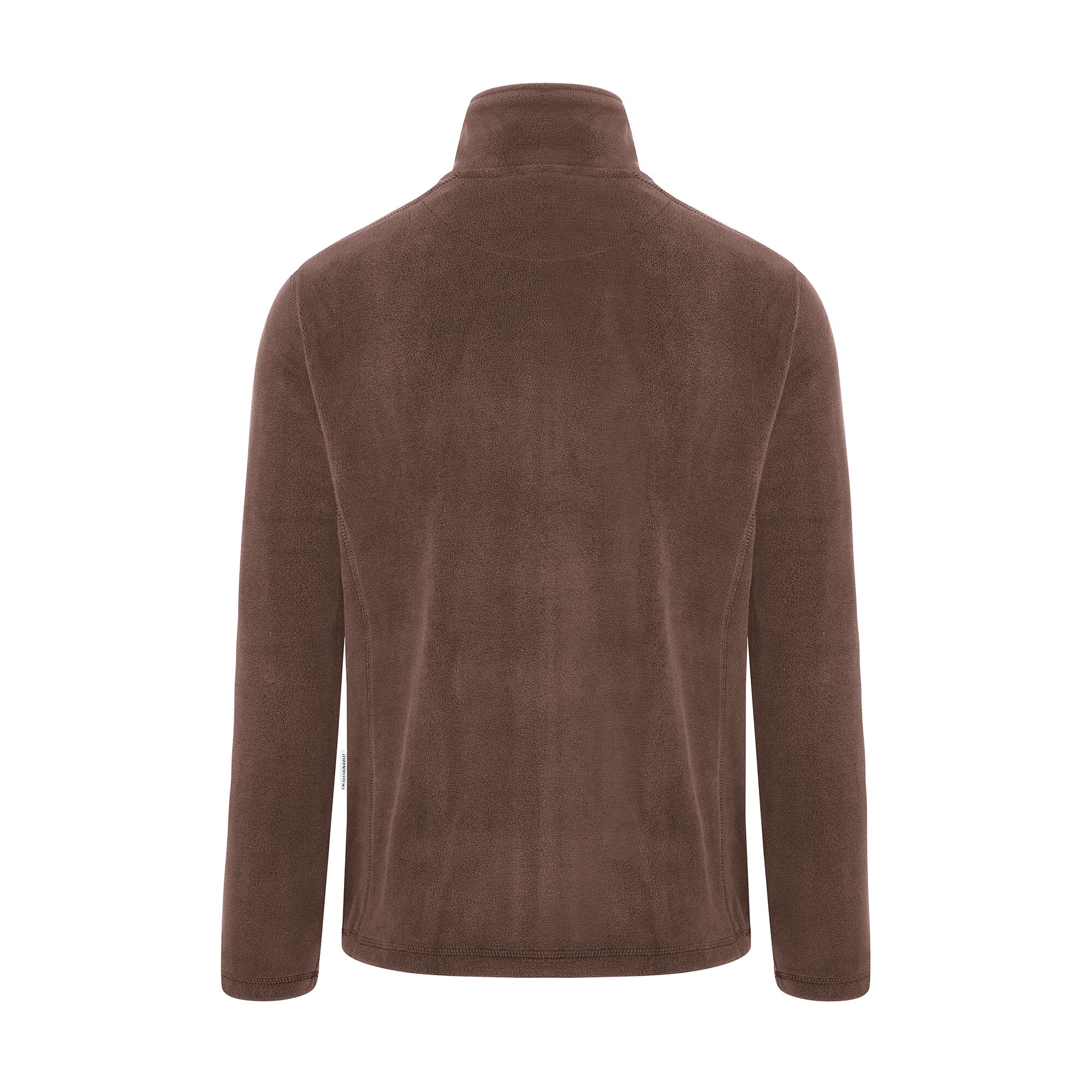 KARLOWSKY | Men's Work Fleece Jacket – Light Brown - 4XL - Recycled Polyester - 60°C Washable
