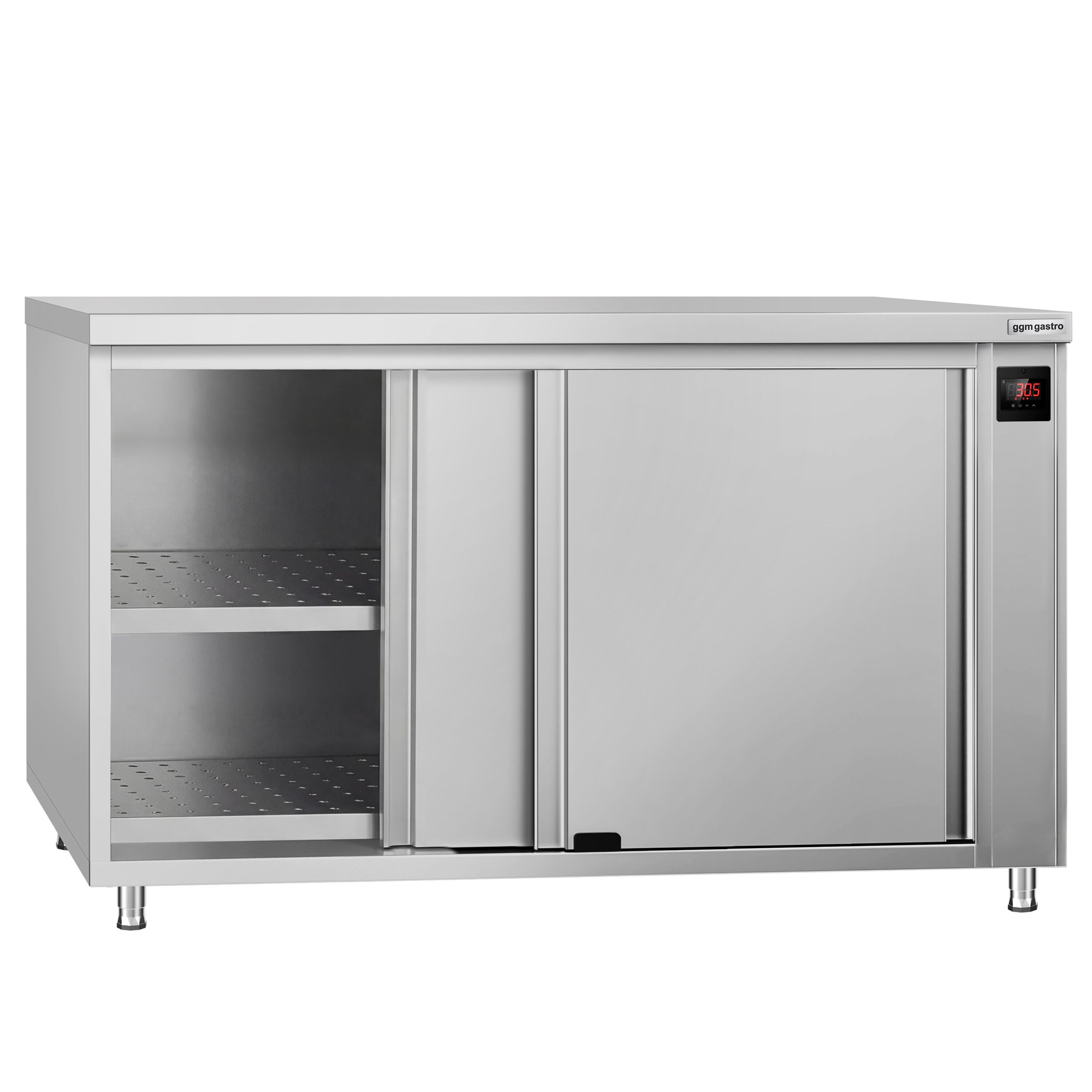 Armoire chauffante professionnelle - 1.5W - 1 étagères - 1400x600x870mm