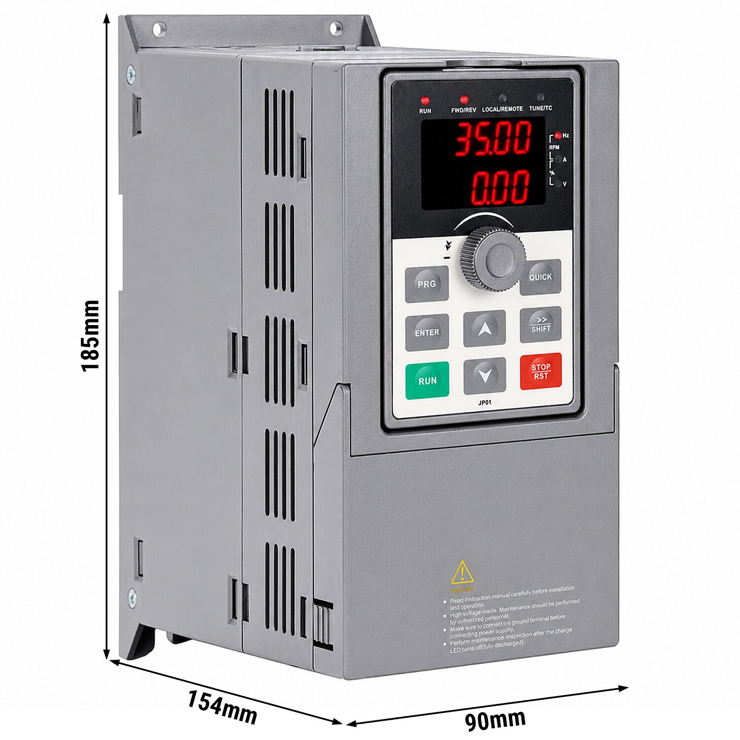 Variateur de fréquence (VFD) - 2,2kW - 400V - Triphasé