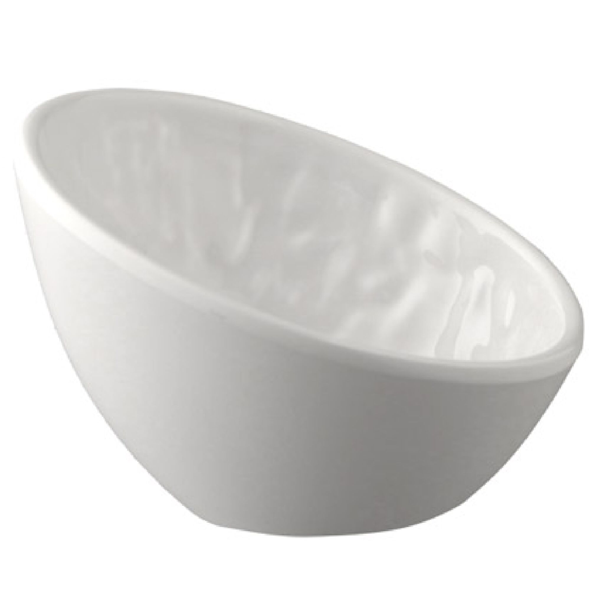 (6 pièces) Coupelles à sauce - TAO - Melamine - 70 ml - rond - 105 x 100 mm - Blanc