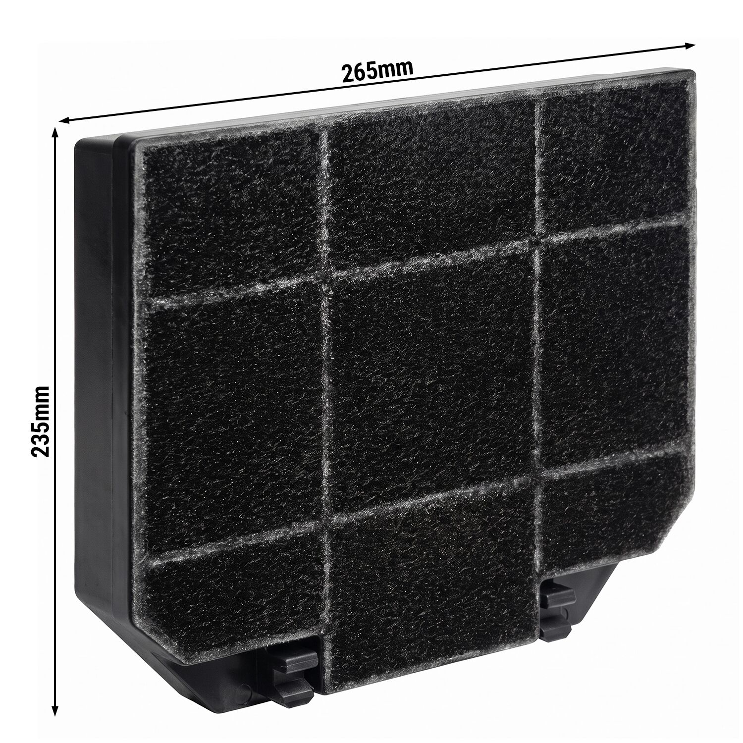 Activated carbon filter – suitable for UHF recirculating cooker hood