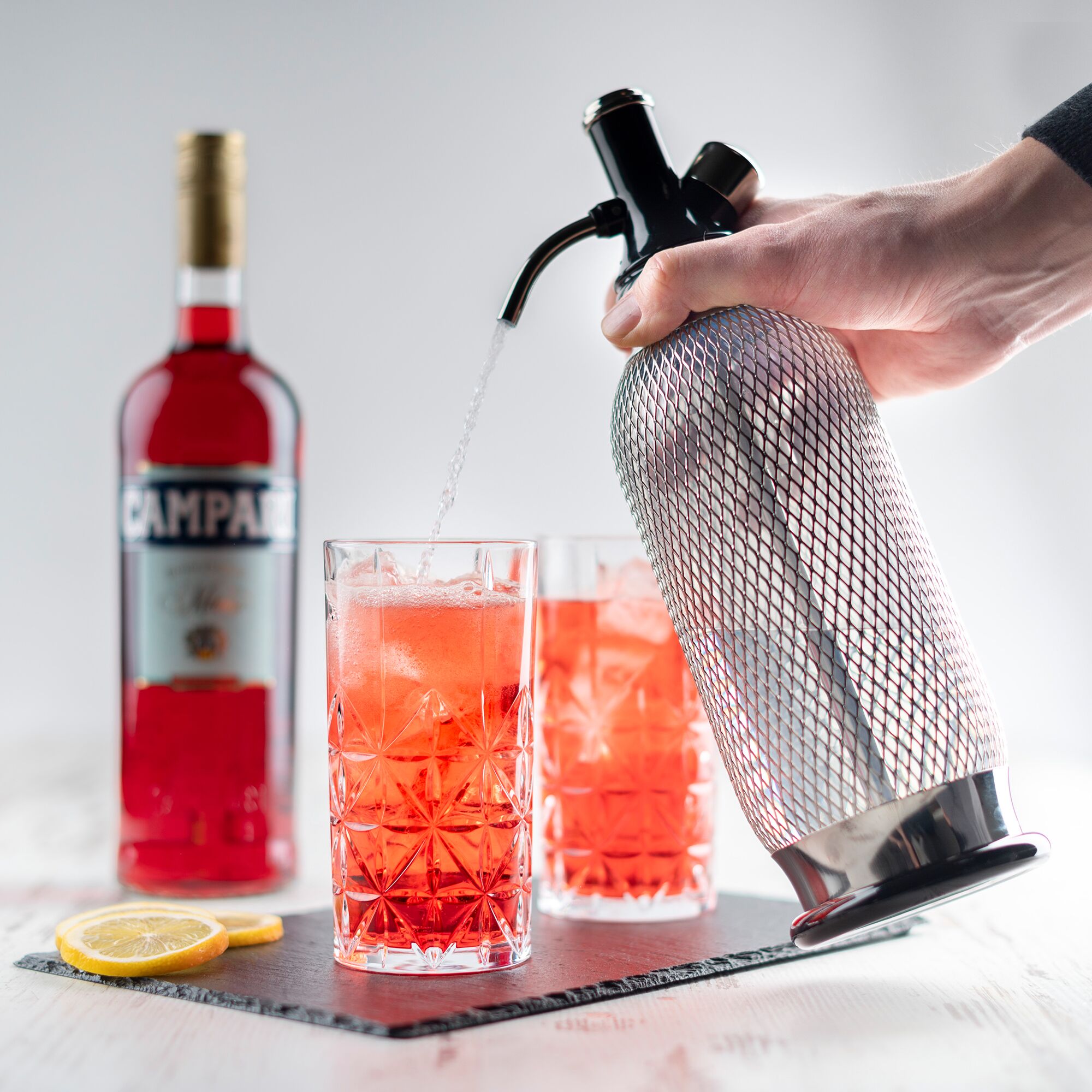 ISI | Sodamaker Classic - Appareil à gazéifier l'eau - 1 litre - Acier inoxydable