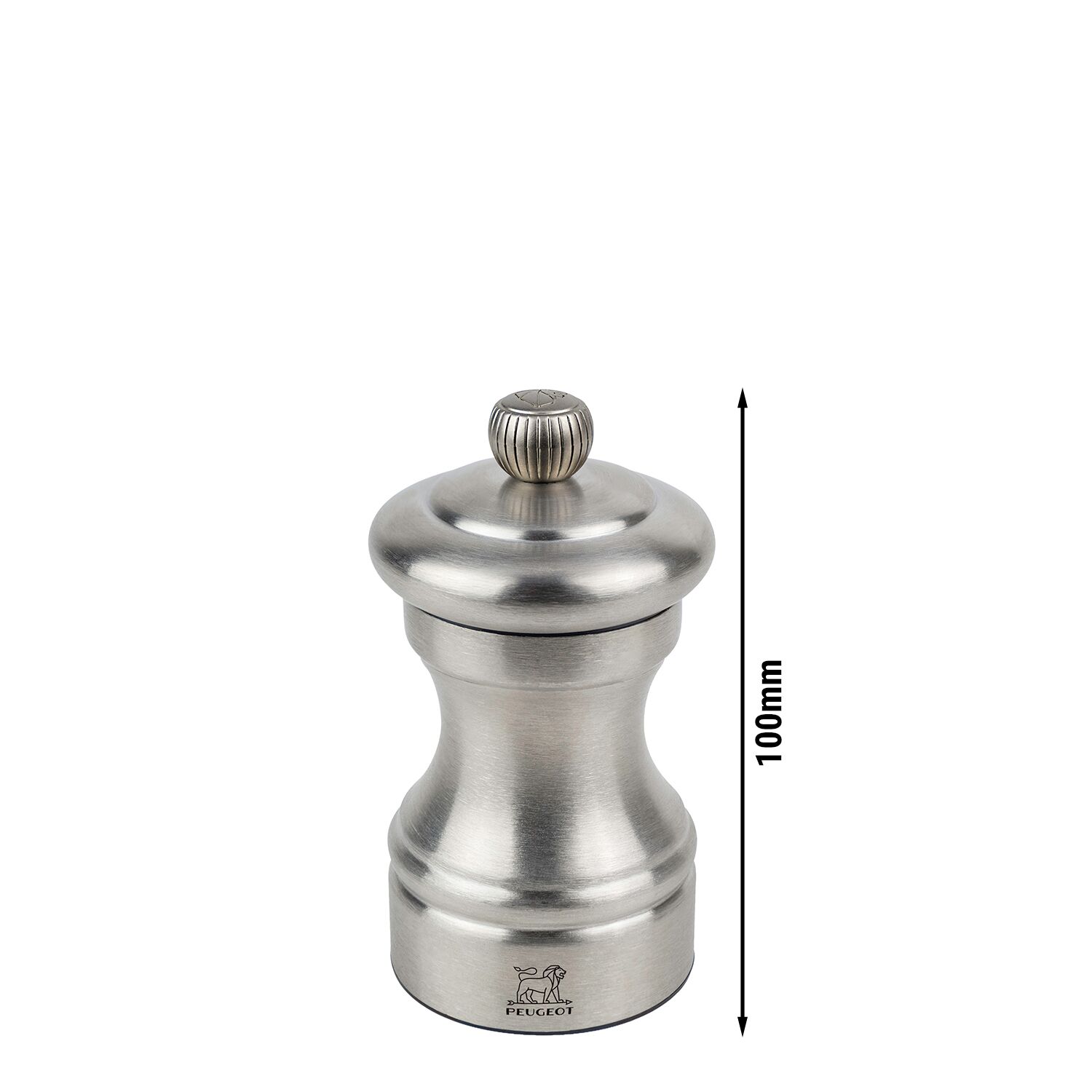 (6 pièces) PEUGEOT | BISTRO CHEF - Moulin à poivre - Inox - Hauteur : 100 mm
