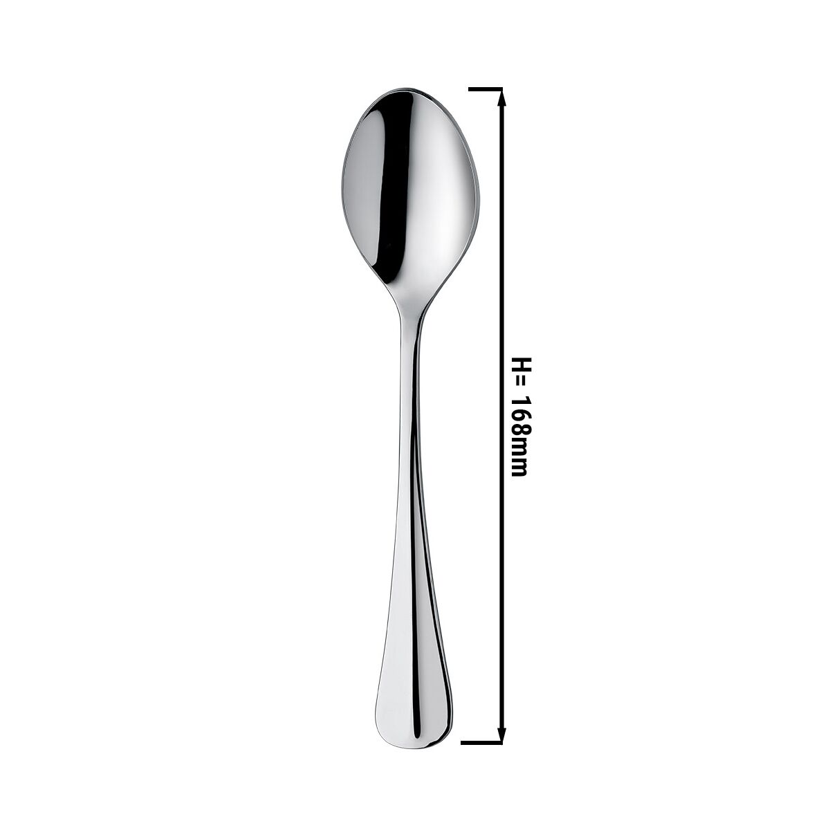 (12 pièces) Cuillère à dessert Milo – 168 mm