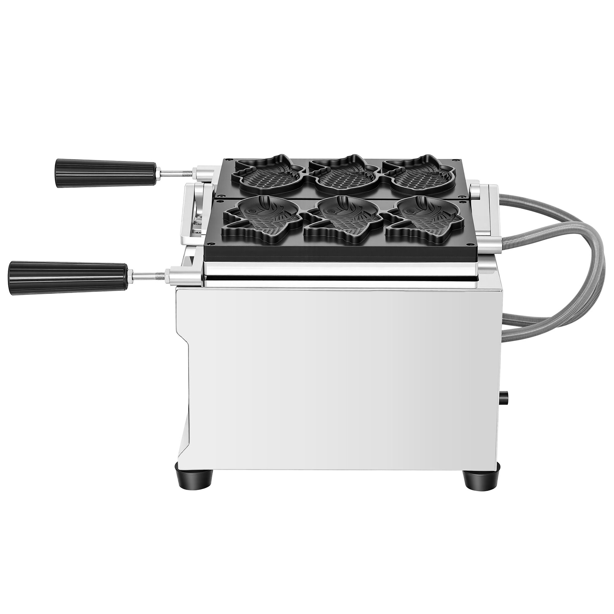 Machine à tartelette professionnelle - 1,6 kW - y compris moule à tartelette : 3x poisson taiyaki