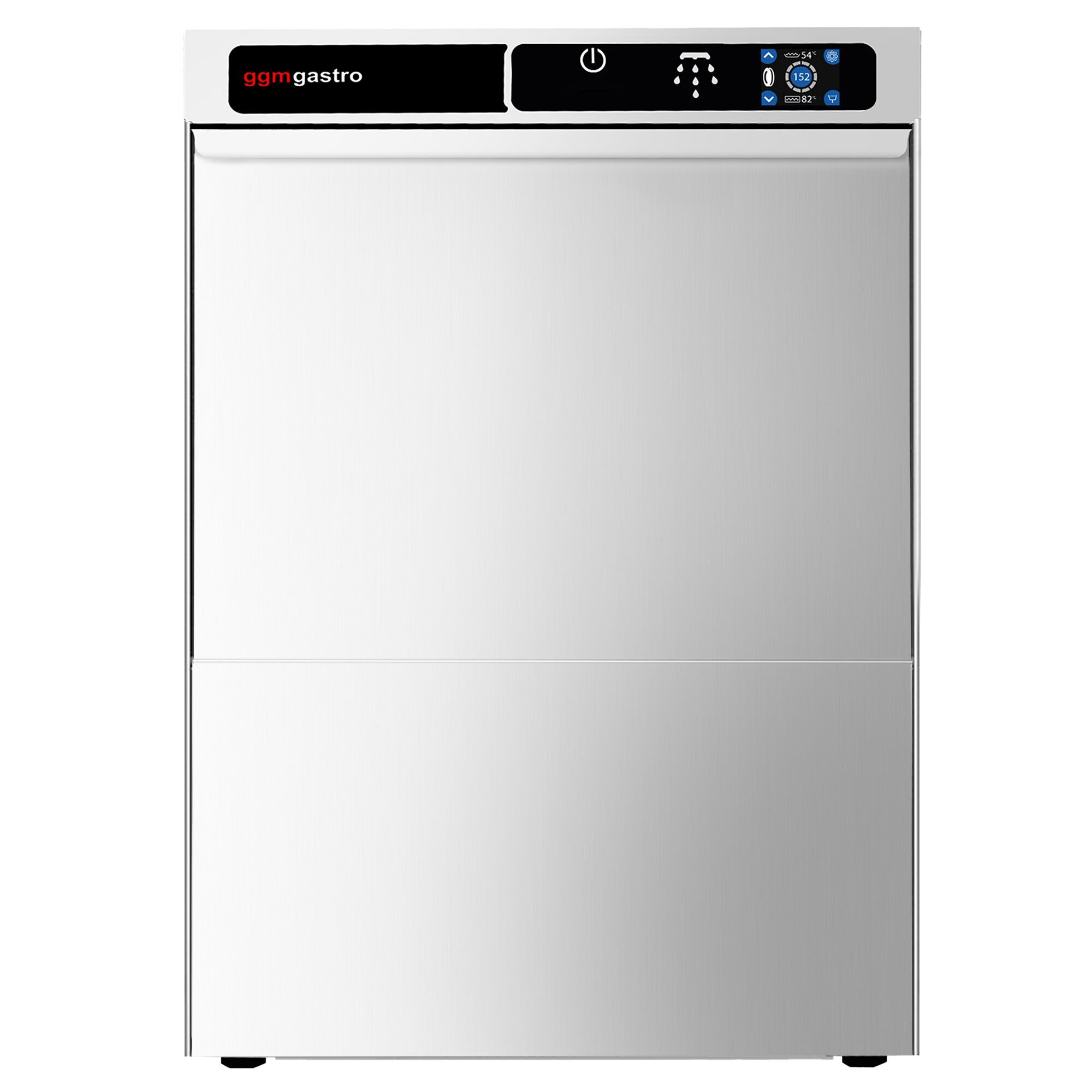 Lave-Vaisselle à Double Paroi - Tactile - 3,6 kW - incl. Détartrant - avec Pompe de Détergent, de Rinçage & de Vidange