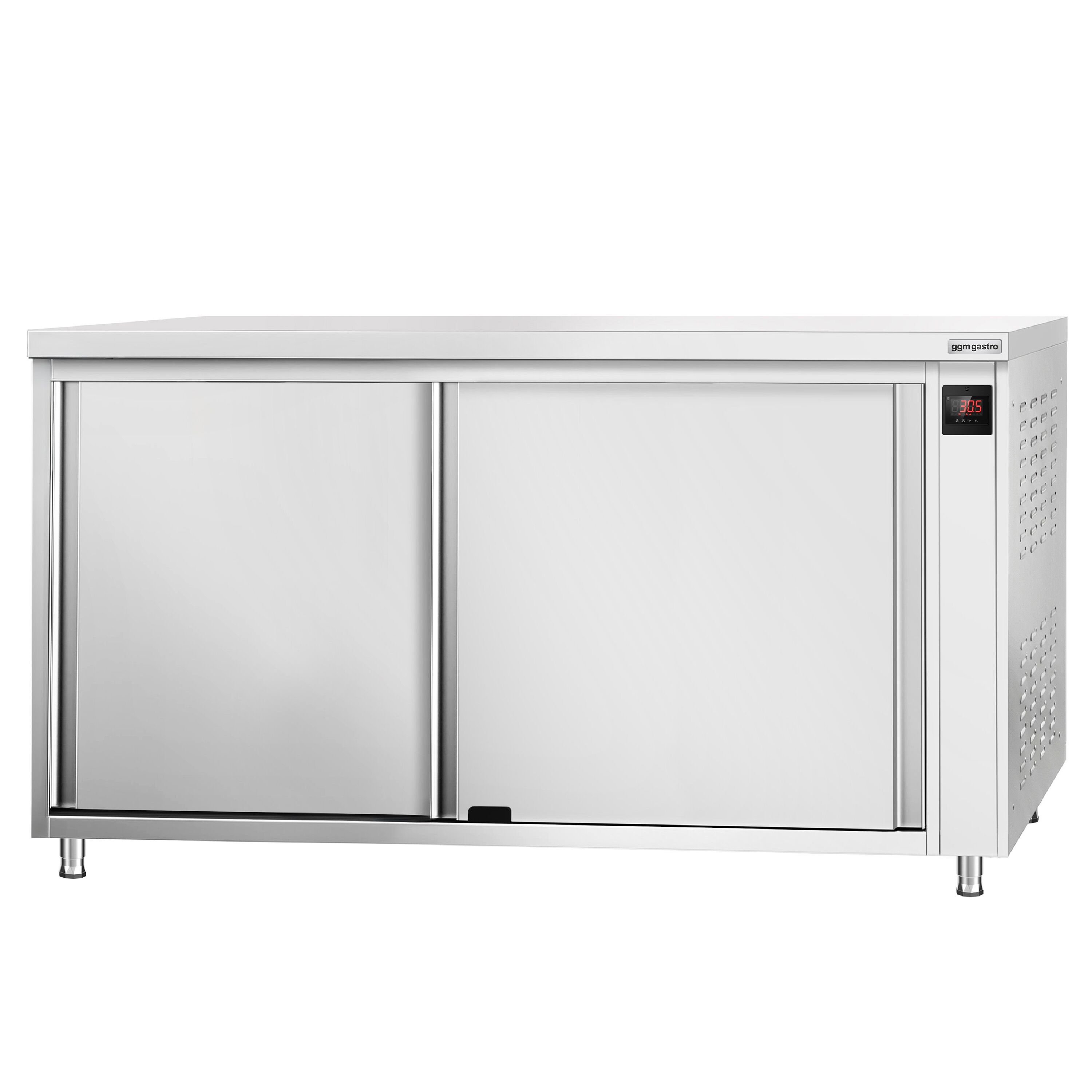 Armoire chauffante professionnelle - 2kW - 1 étagères - 1800x700x870mm
