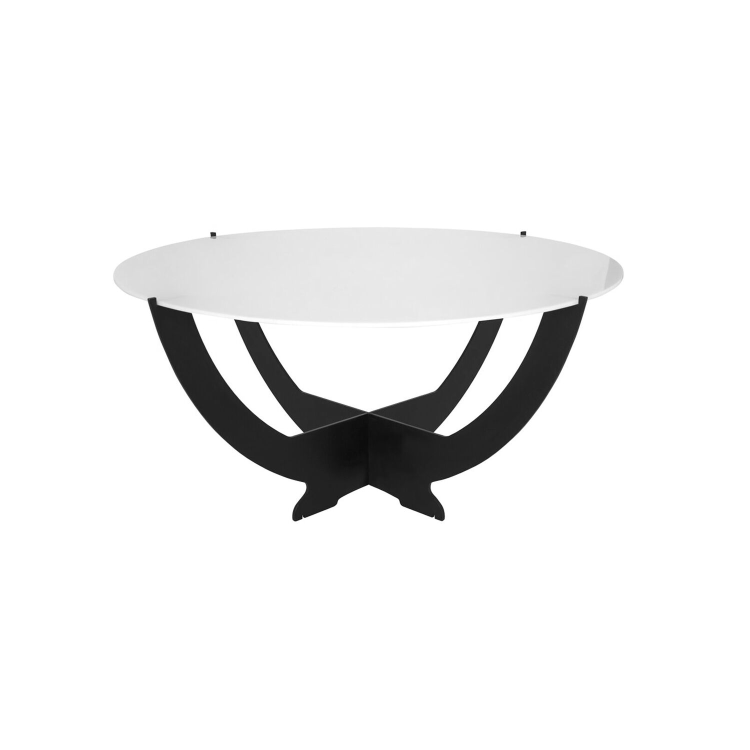 Buffet Stand - Octopus - Black - round - Ø300mm - Powder-coated stainless steel