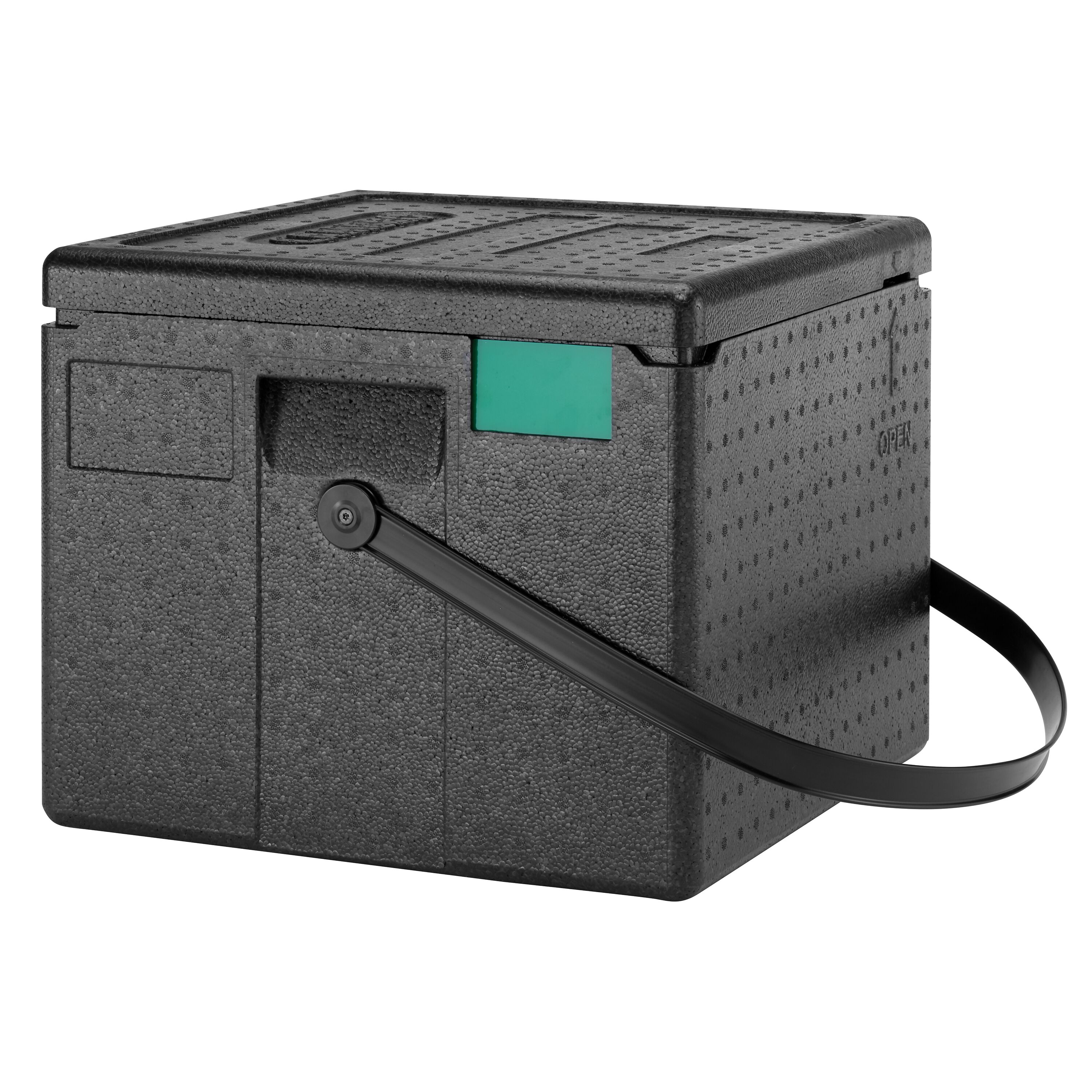 CAMBRO | CAM GOBOX® - Toploader pizzadoos - met draagriem - voor 6 pizza's - Zwart