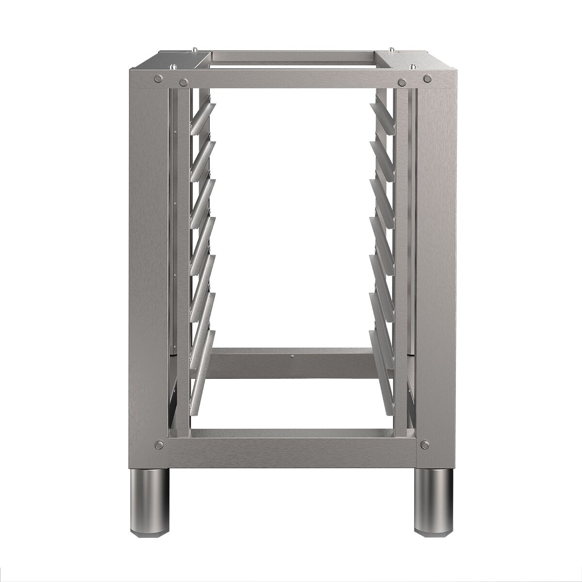 Podstavec pro kombinovaný konvektomat - 530x610 mm - nerezová ocel - pro KDDV1011 a KDDV623 - vč. držáku plechů pro 7x GN 1/1