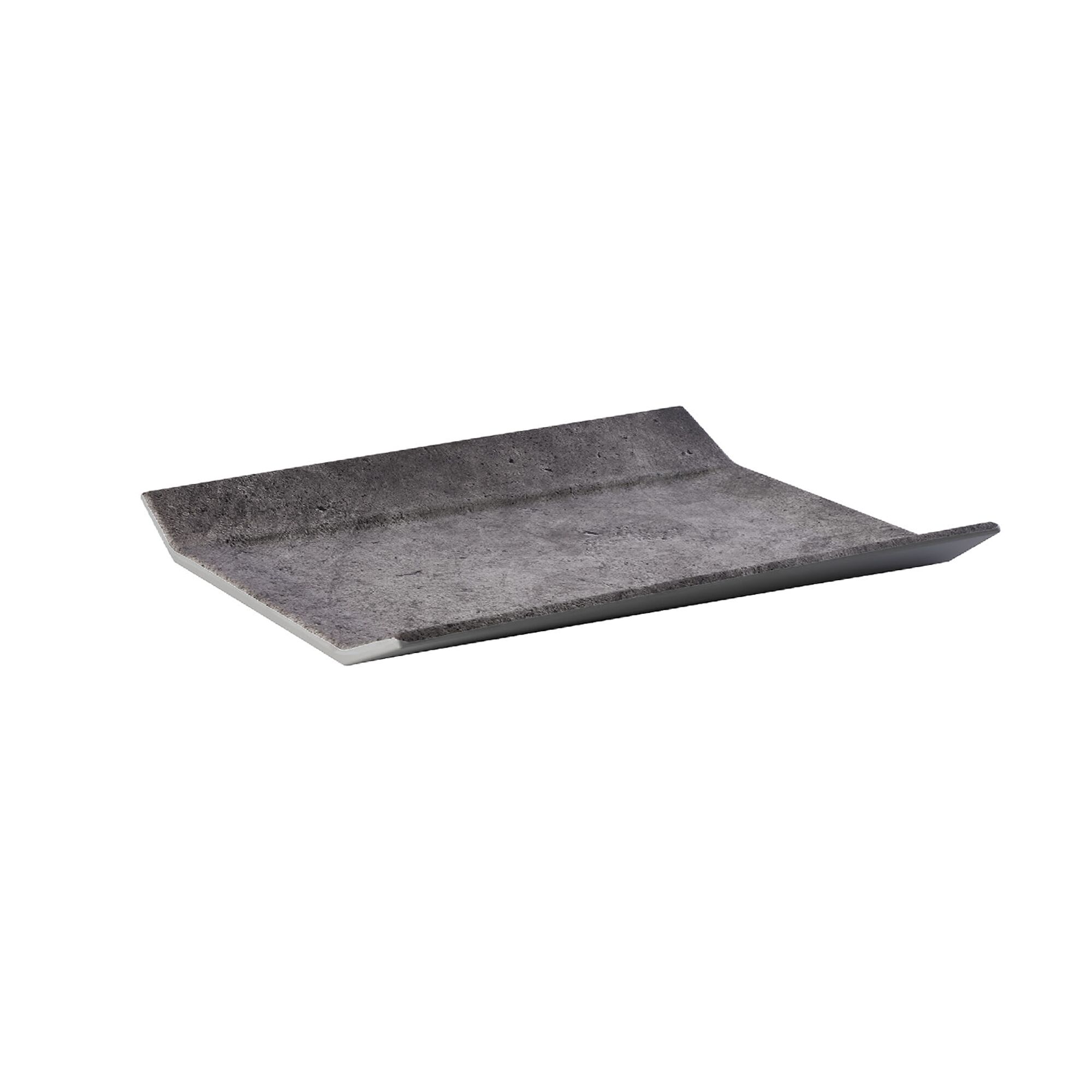 (6 pièces) Plateau GN 1/2 – ELEMENT – Mélamine – Hauteur : 35 mm – Gris