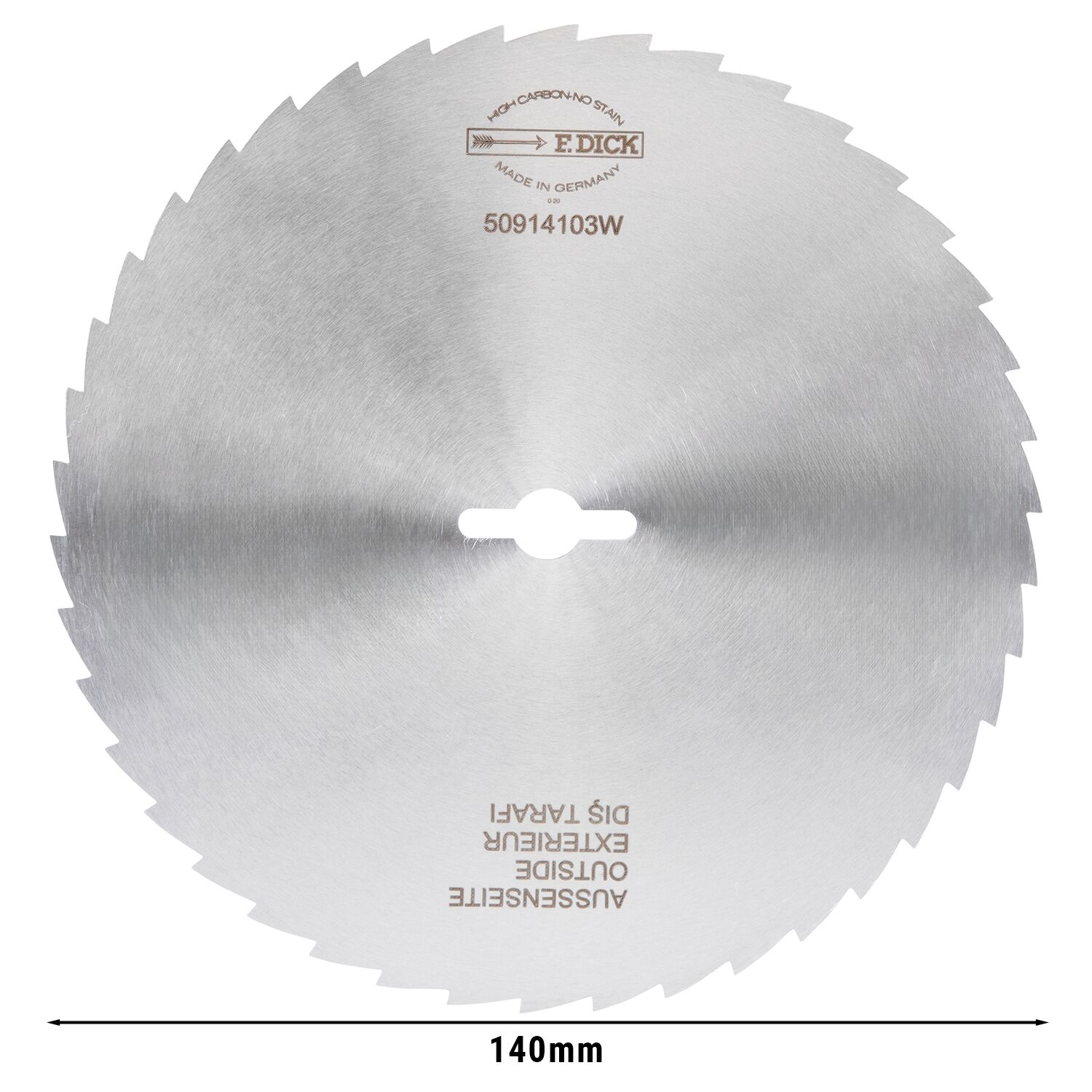 F. DICK® | Couteau de coupe - Ø140mm - dentelé