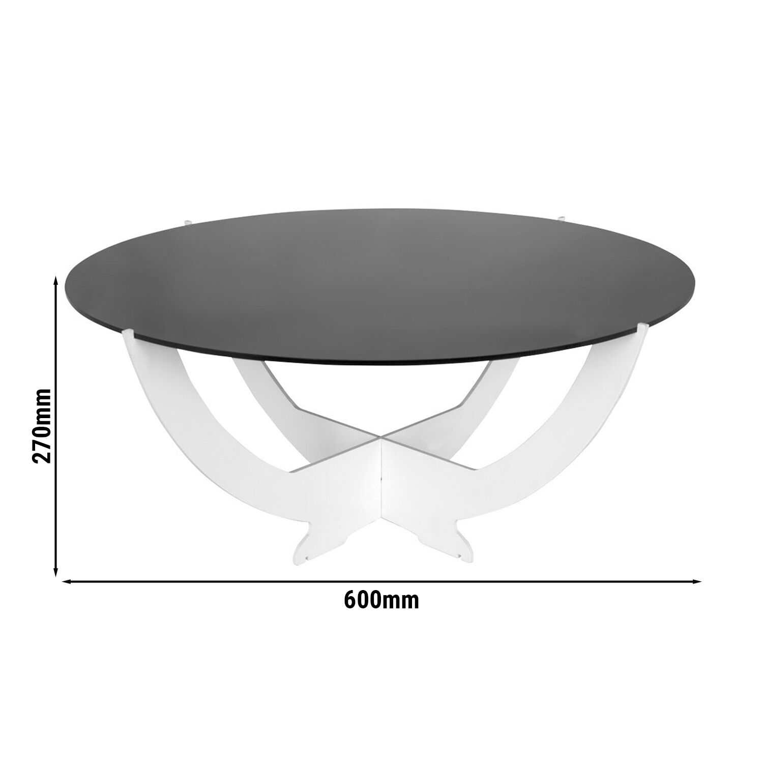 Support de buffet Octopus - Ø 600 mm - Blanc