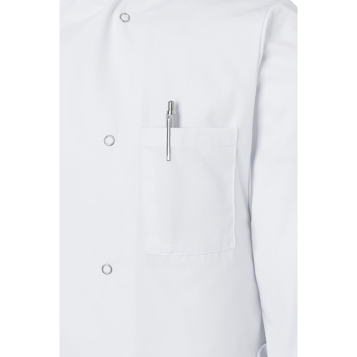 (6 pièces) KARLOWSKY | Veste de cuisine Basic - Blanc - Taille : L