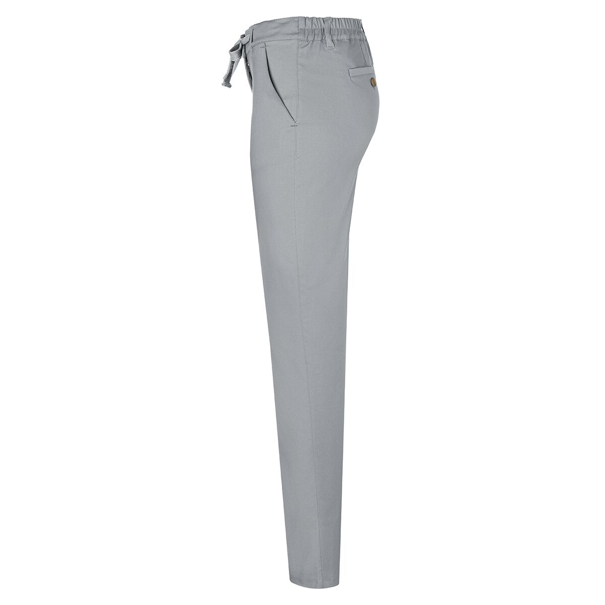 (6 pièces) KARLOWSKY | Pantalon chino femme stretch moderne - Gris Acier - Taille : 48