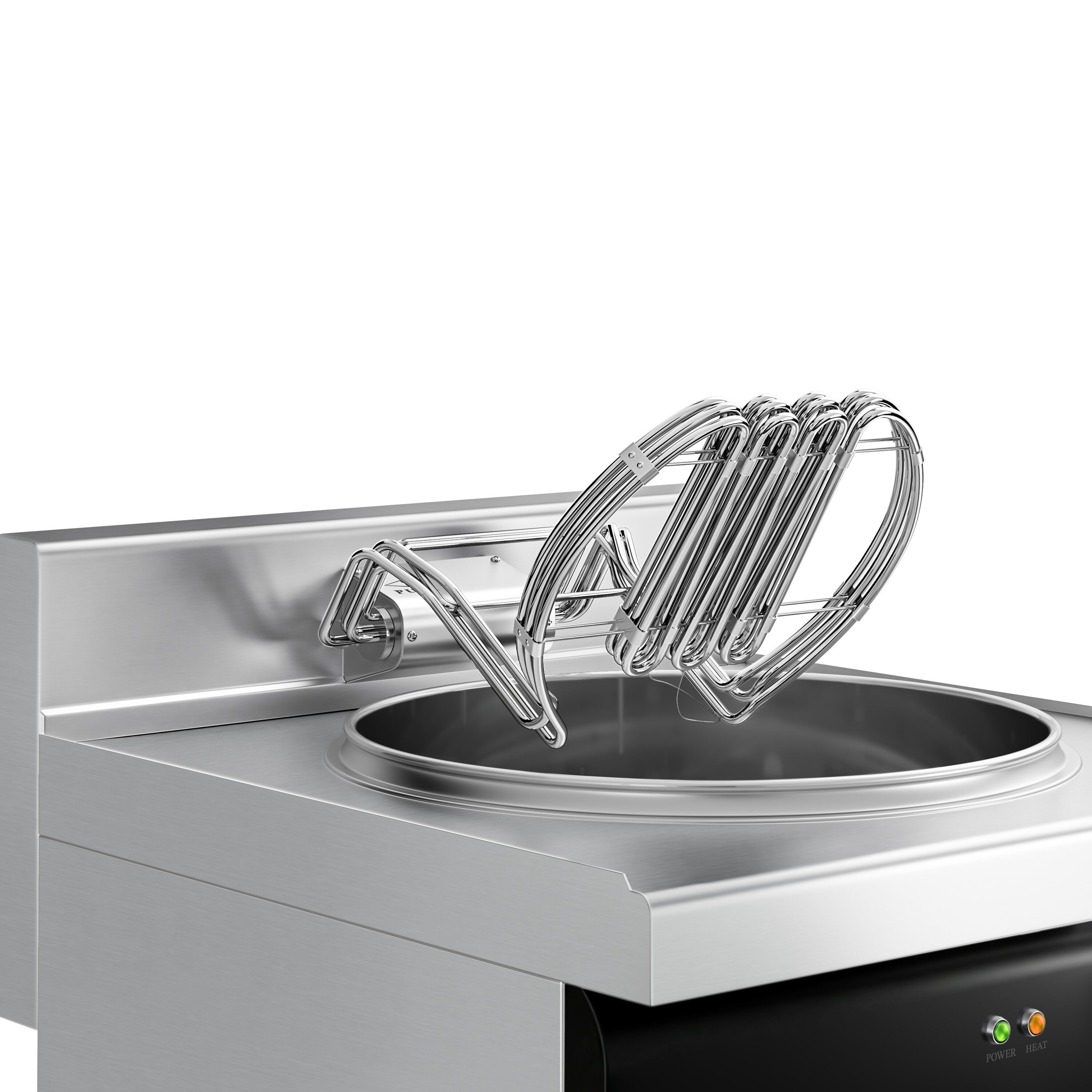 Friteuse de poisson électrique professionnelle - 25L - 14,0kW