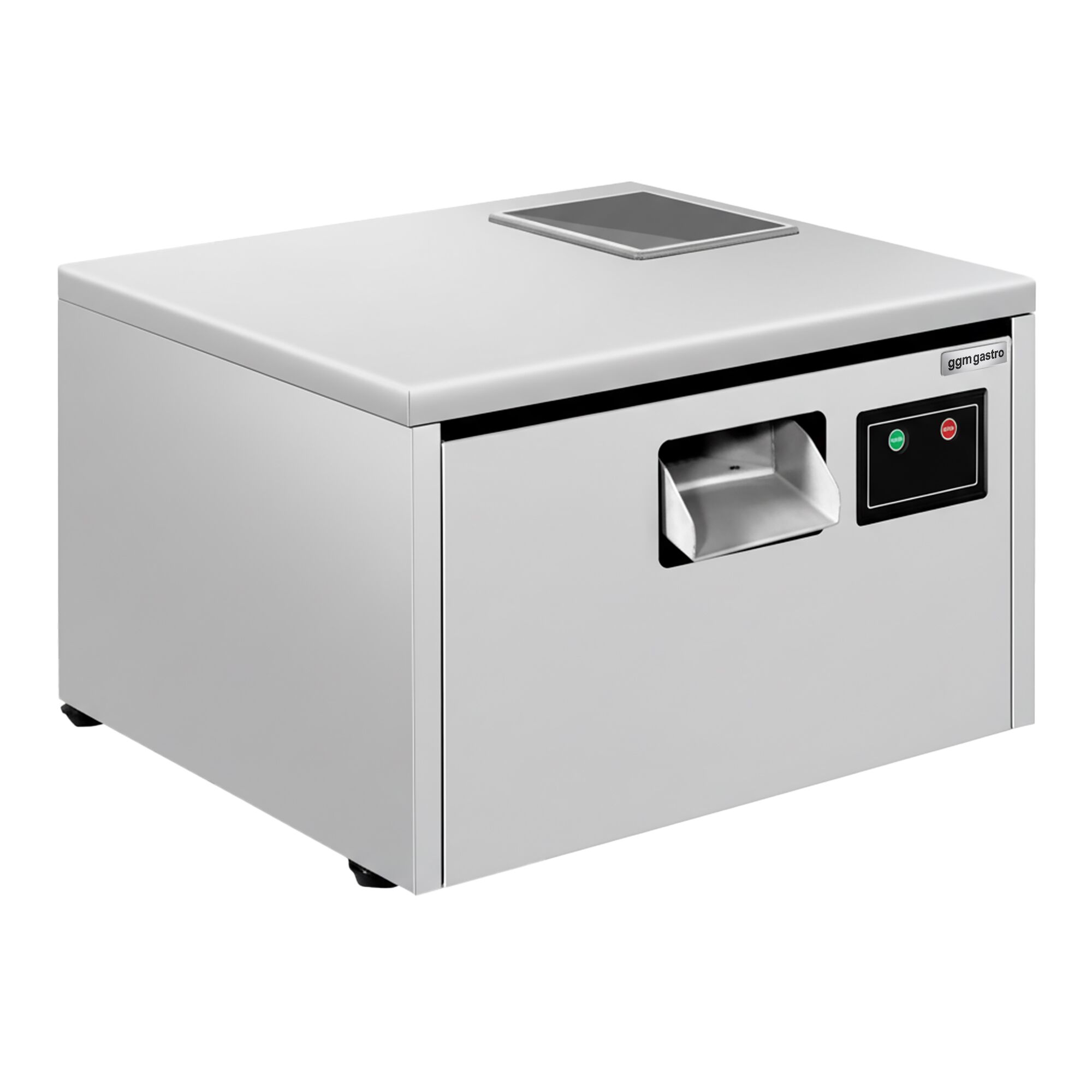 Polisseuse à couverts professionnelle - 600W - avec lampe UVC - incl. 1 recharge de granulés