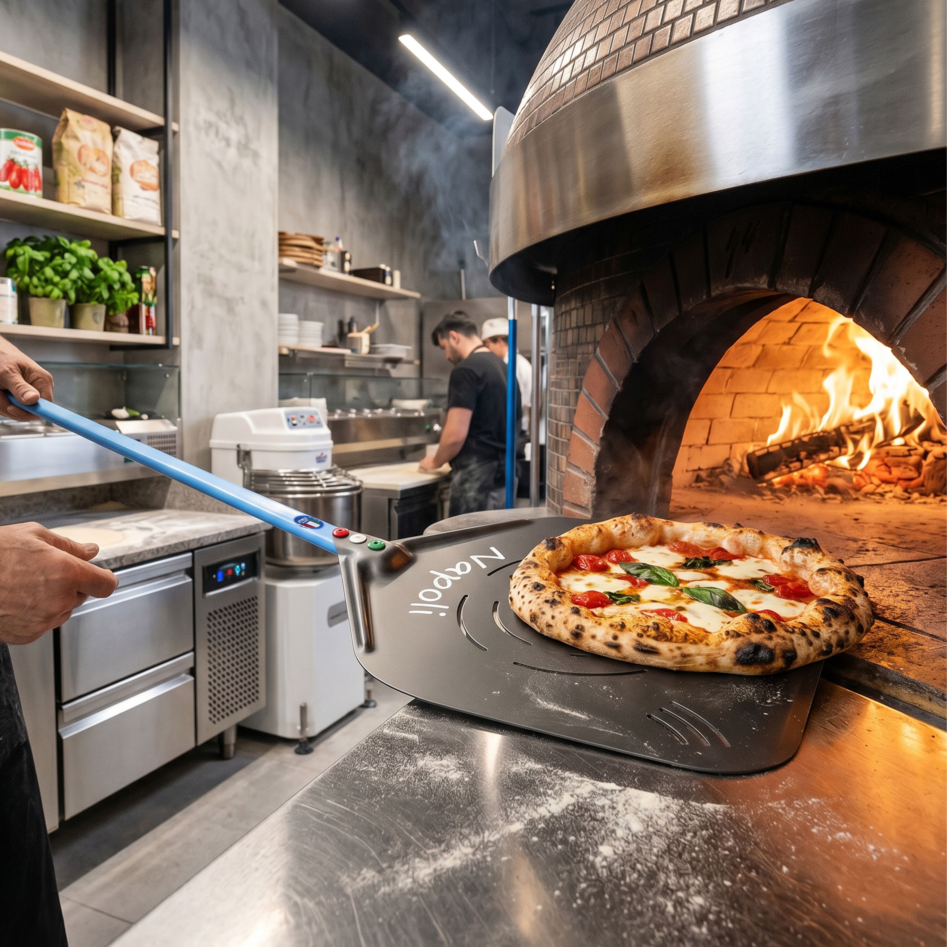 Pizza Peel - Napoli - Aluminium - 330x330mm