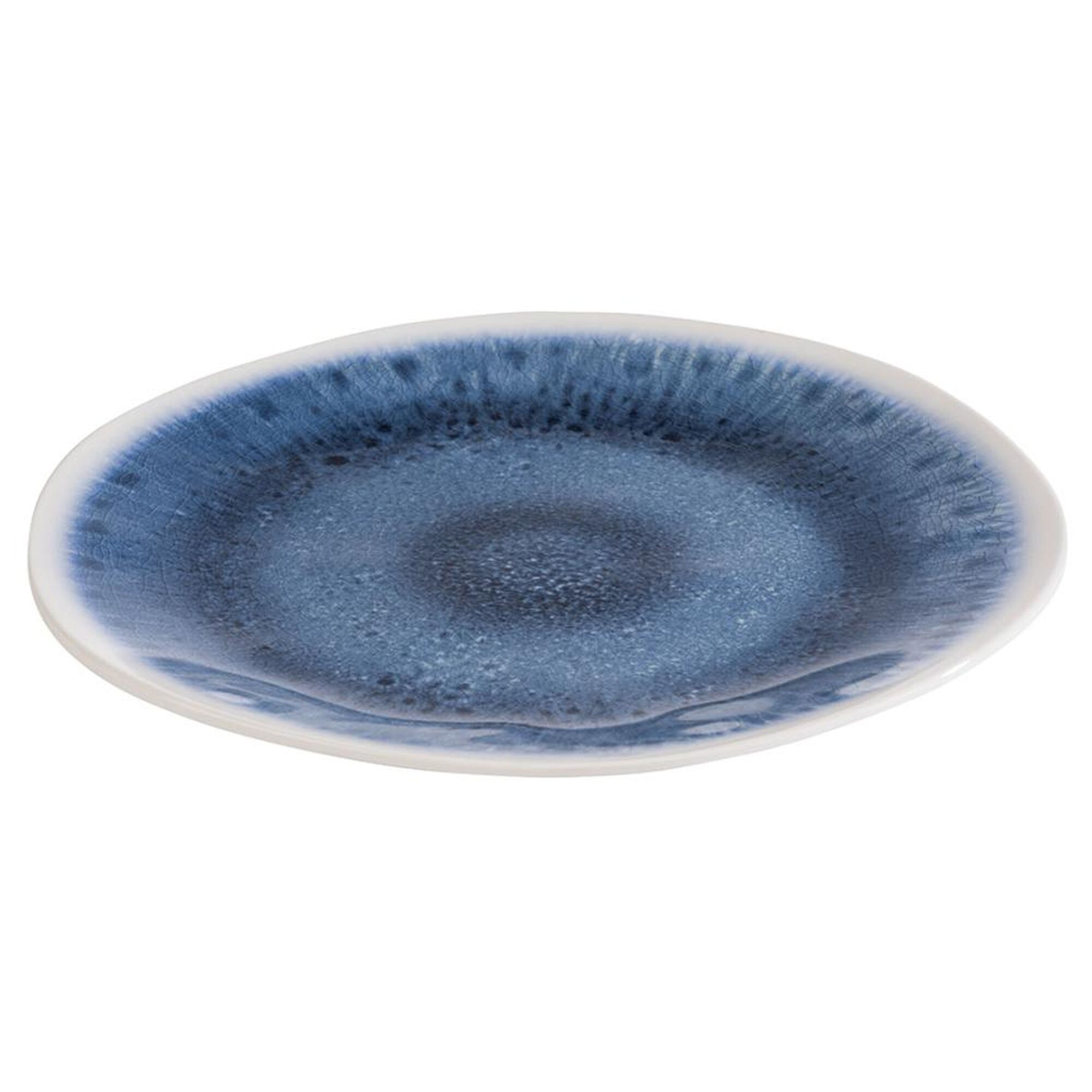 (6 pièces) BLUE OCEAN - Assiette - Mélamine - Ø 265 mm