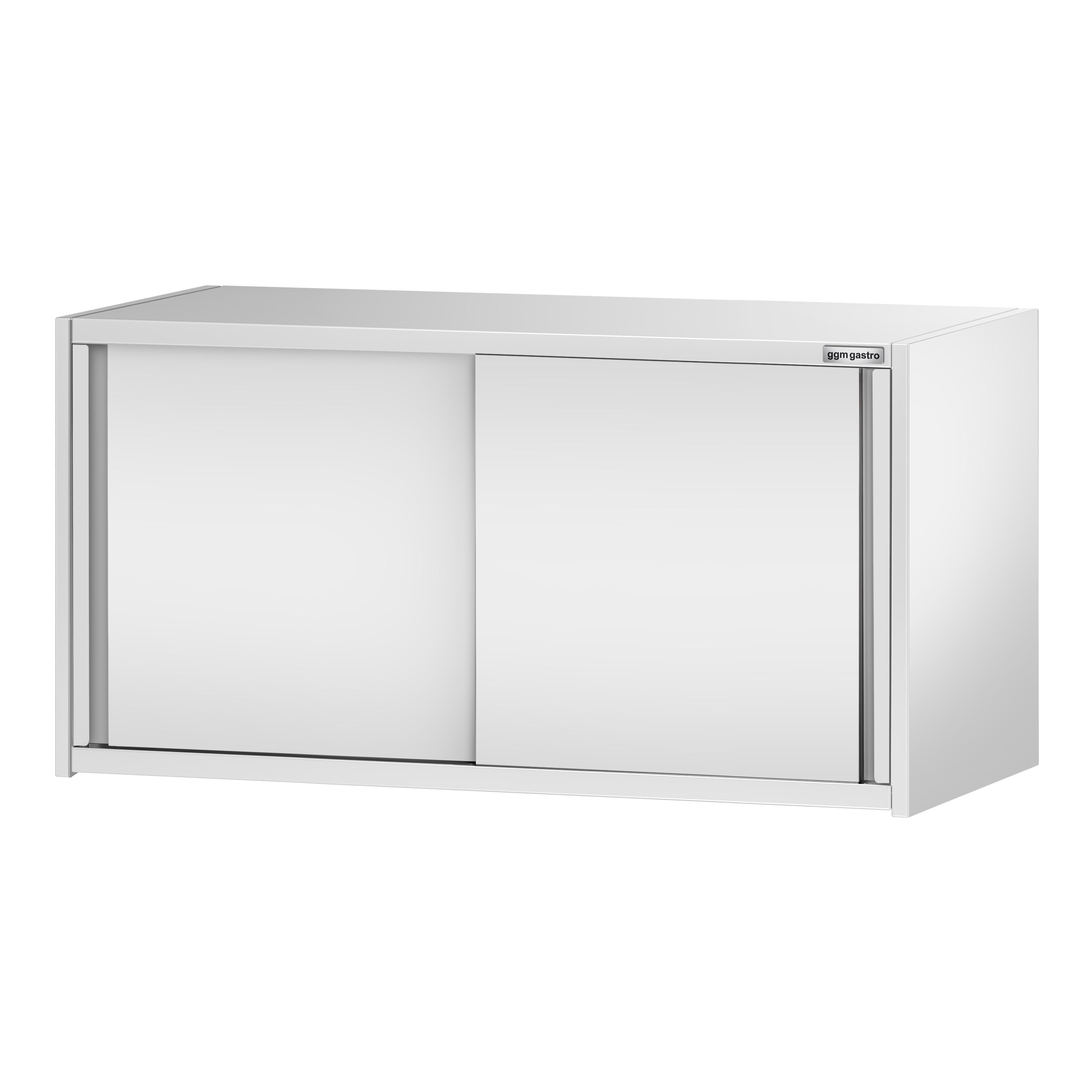 Armoire murale en acier inoxydable PREMIUM - 1200x400mm - avec portes coulissantes - 650mm de haut