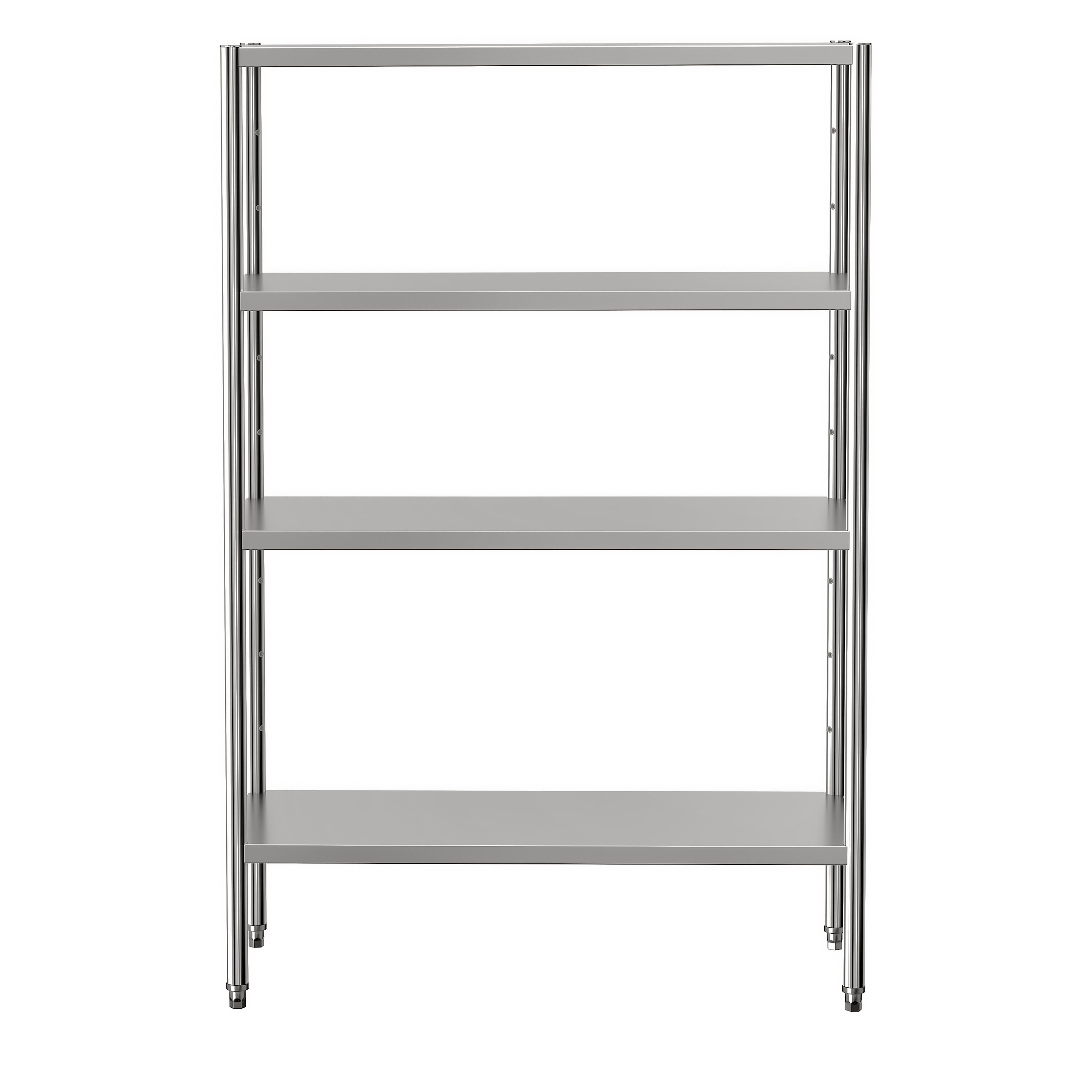 Étagère en inox ECO - 1200 x 490 mm - avec 4 étagères (réglables)