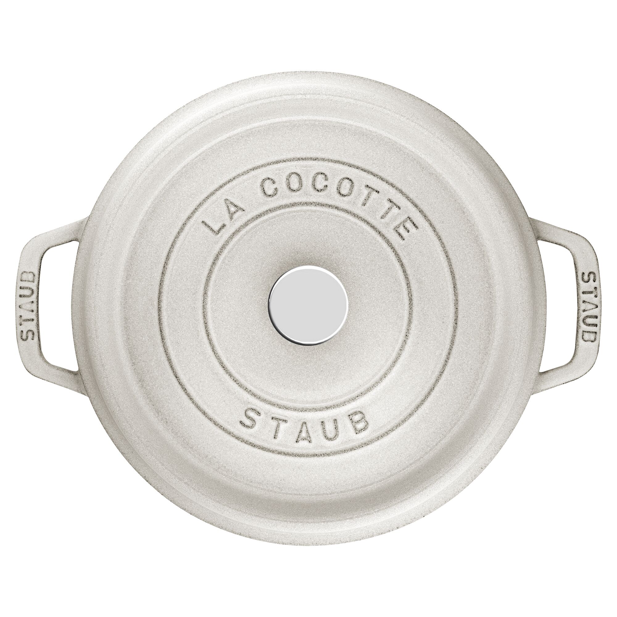 STAUB | LA COCOTTE - Cocotte - Ø 180mm - gjutjärn - vit tryffel
