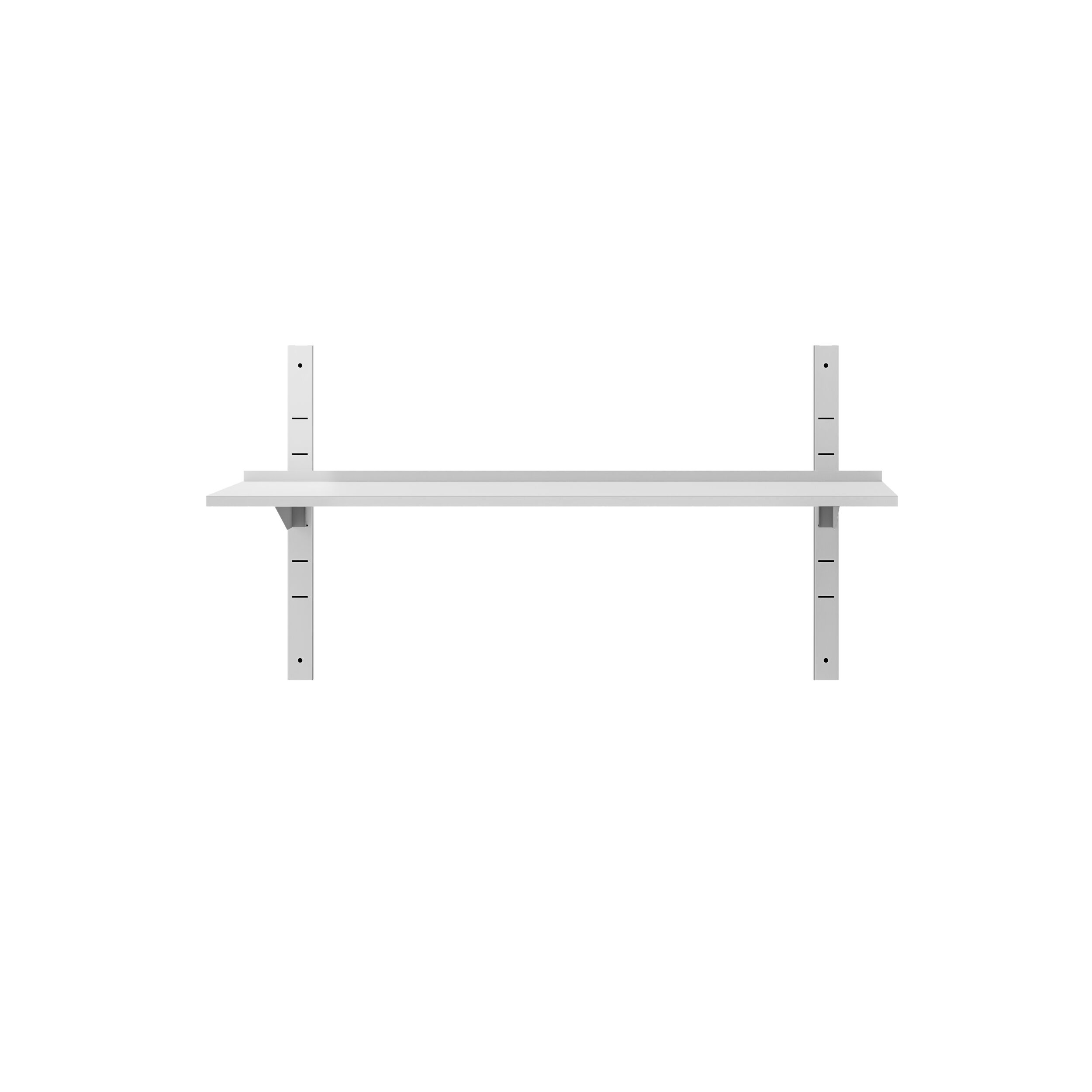 Étagère murale ECO en inox - 1500 × 400 mm - avec 3 étages
