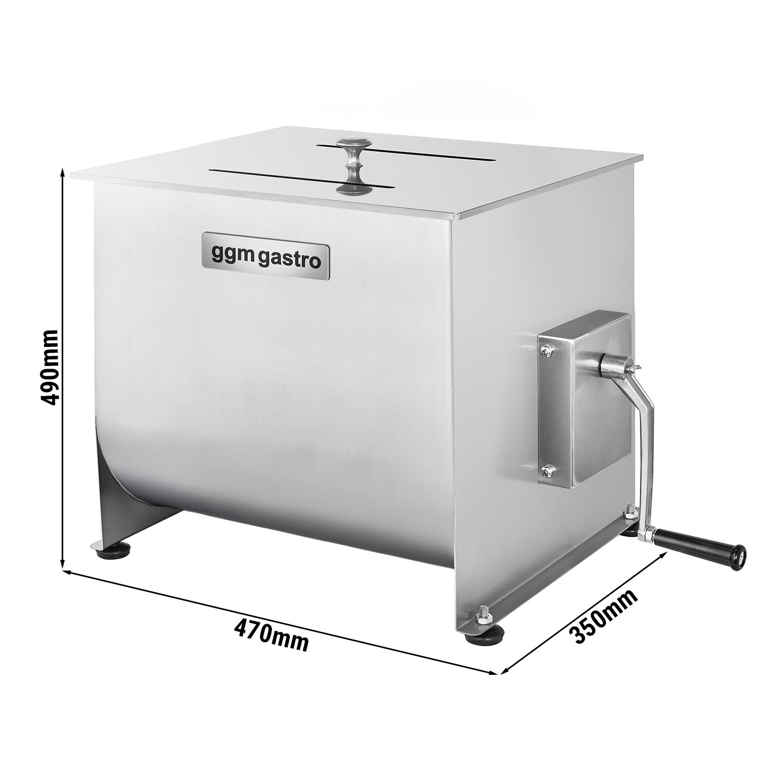 Manual Commercial Meat Mixer 40L - 35kg