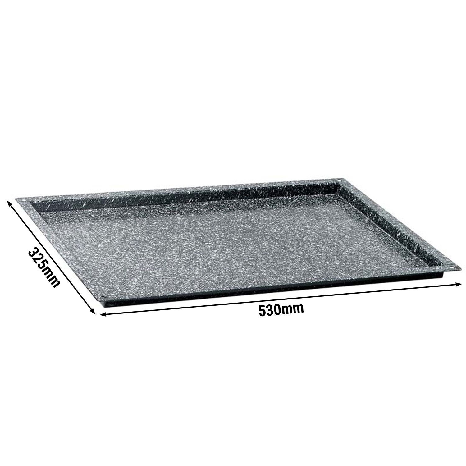 Plaque de cuisson – émaillée – GN 1/1