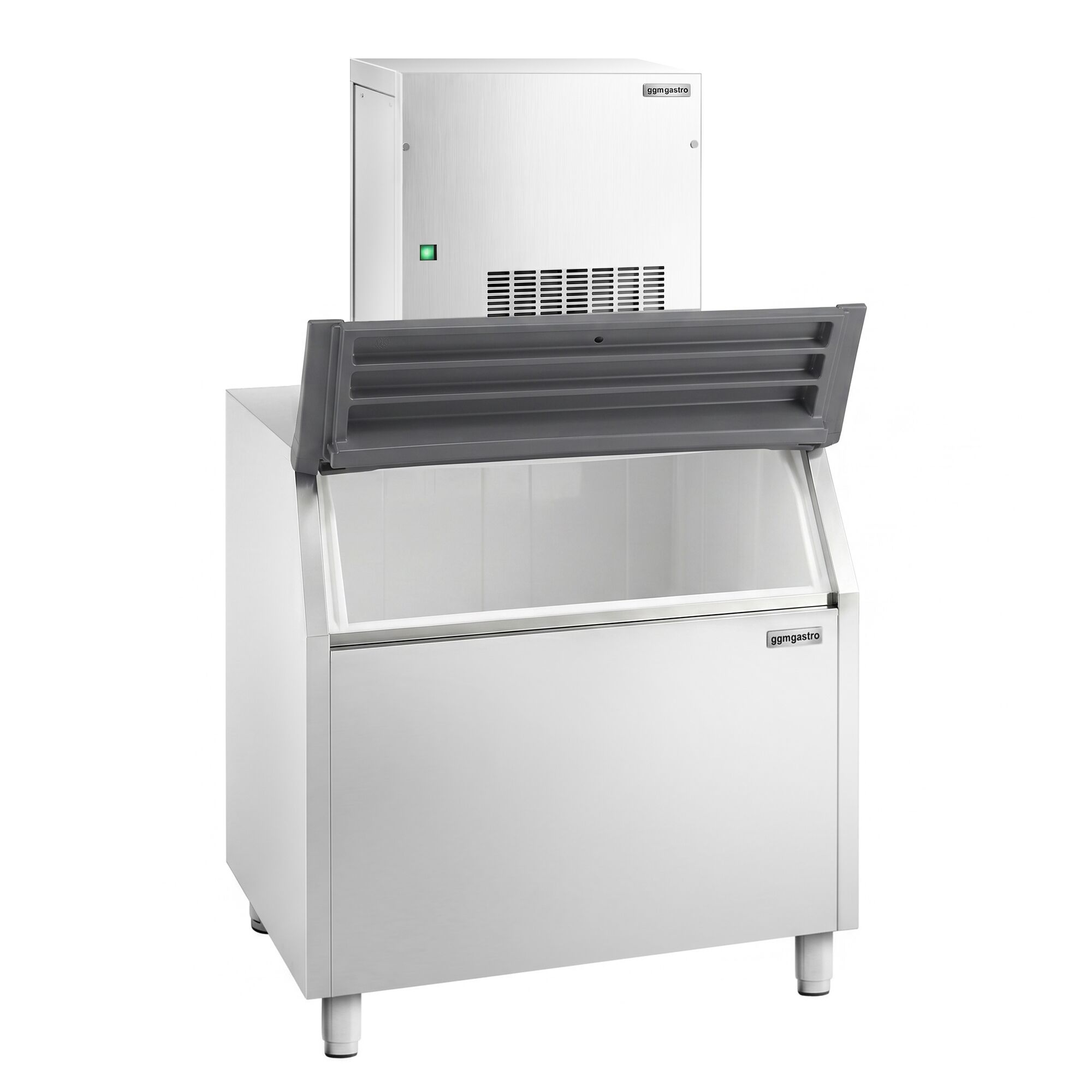 Premium PLUS Modular Flake Ice Maker - 270 kg/24, including a 350 kg ice storage bin