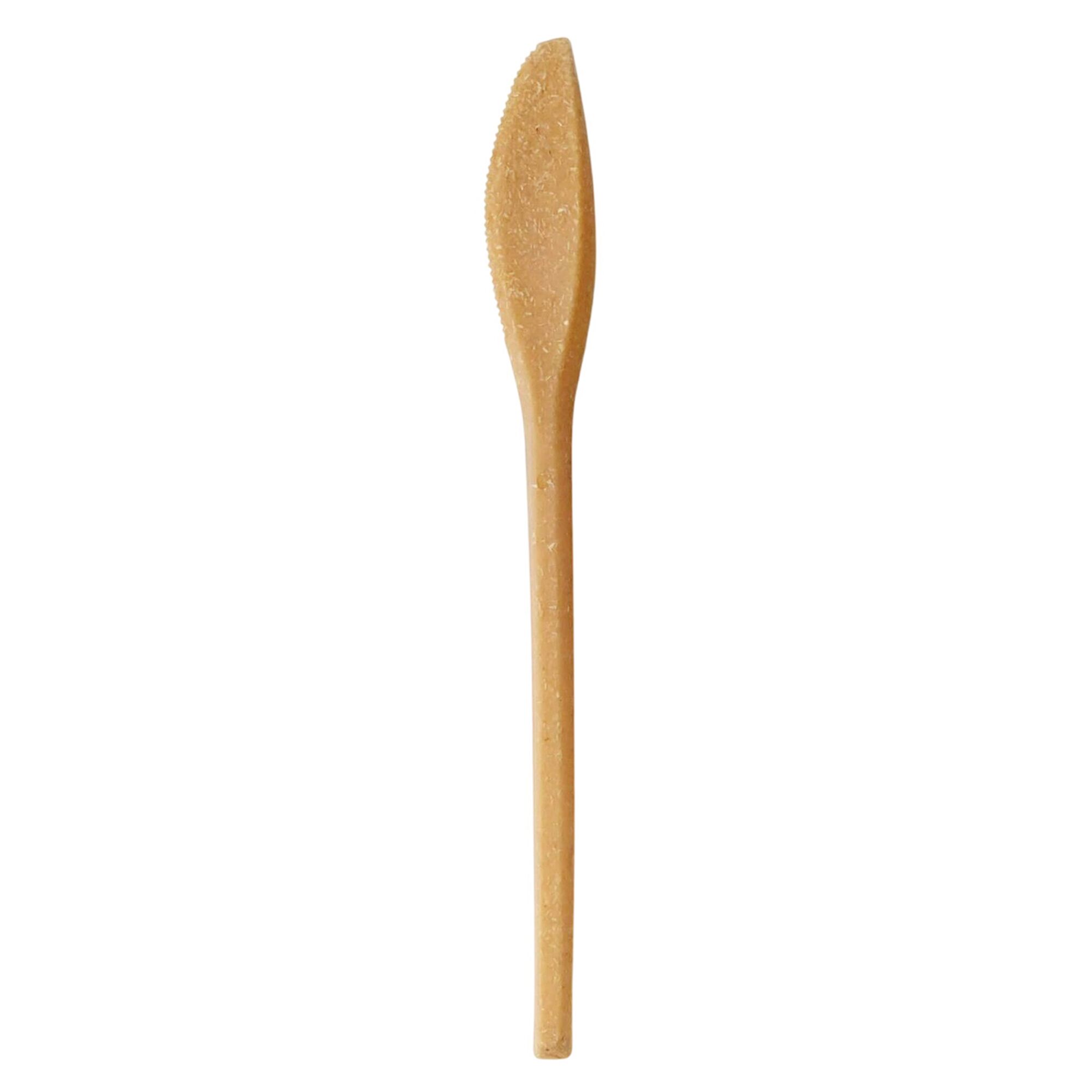 (1000 pcs) Couteau réutilisable - 180mm - Brun