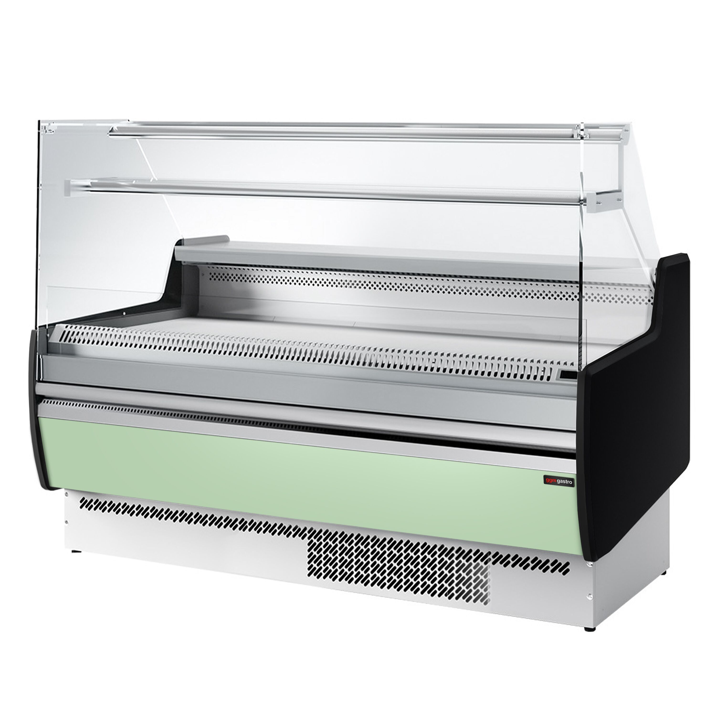 Serve Over Counter - 1622x953mm - front panel light green - capacity 178 litres