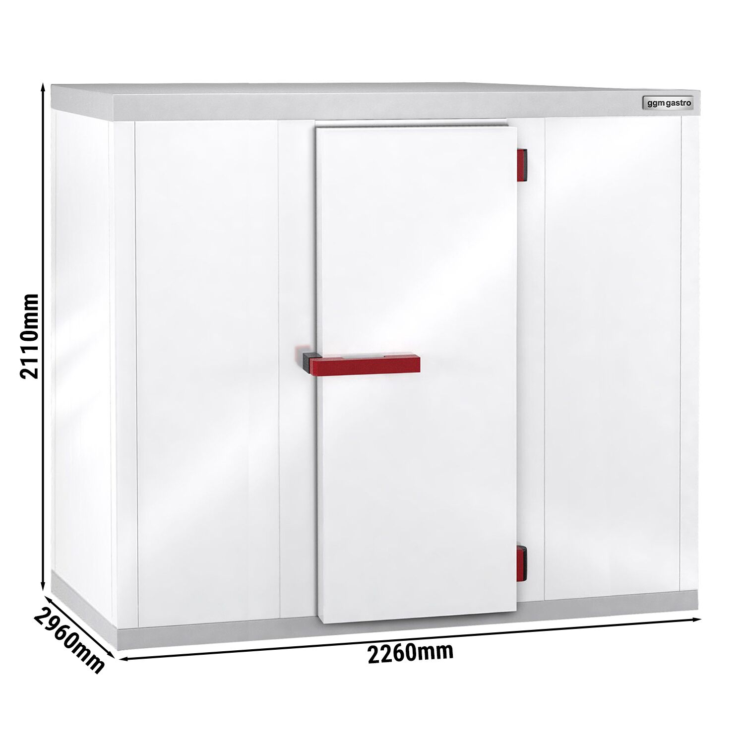 Chambre froide - 2260 x 2960 mm - 11,47 m³