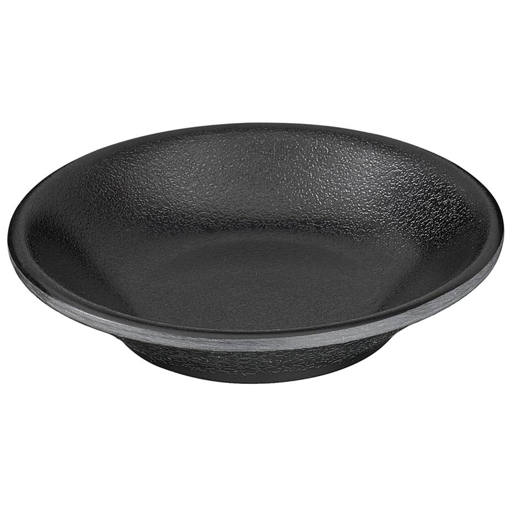 (24 pcs) Dipping Pot - ZEN - Melamine - 30ml - Ø80mm - Black