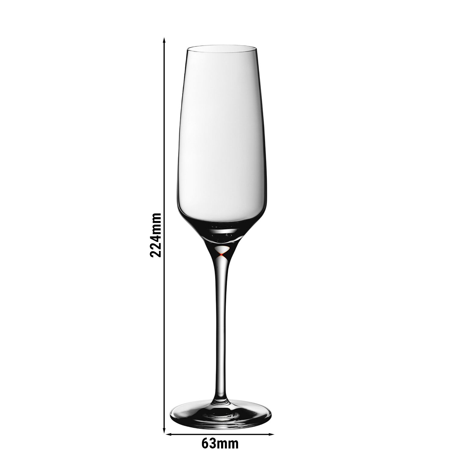 (6 pièces) WMF | DIVINE - Flûte à champagne 07 - 188 ml - non calibrée