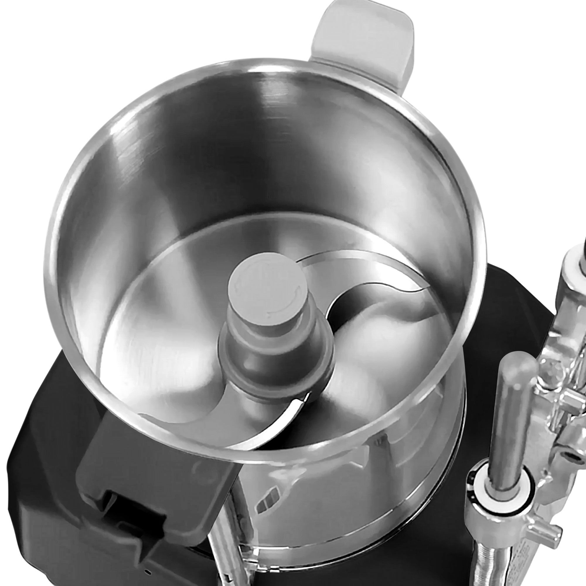 Coupe-légumes électrique - Format compact - 735W - livré avec 4 disques éminceurs/râpeurs