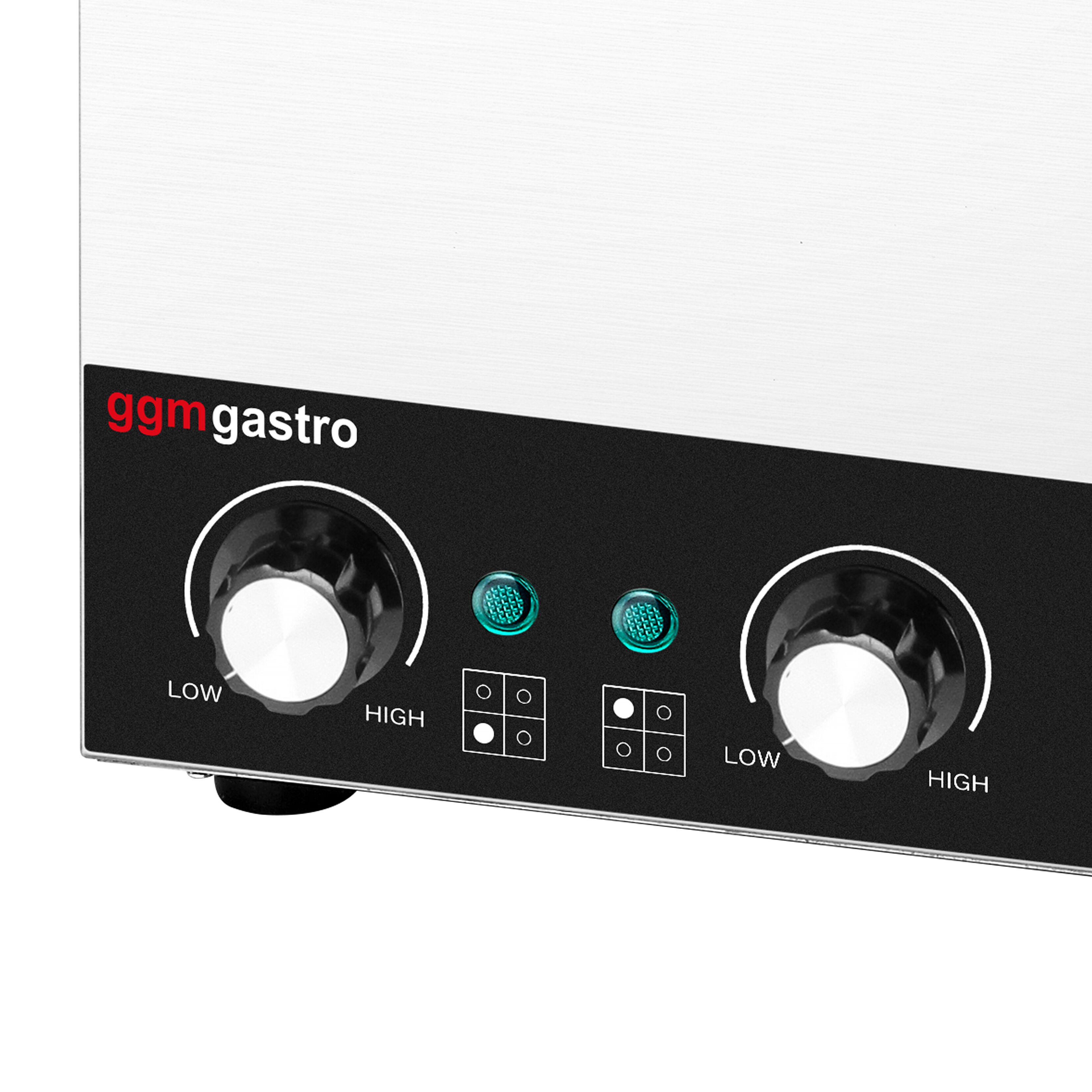 Bain-marie - hotpot - 14 litres - 600 watts - 4 cuves de 3,5 litres chacune